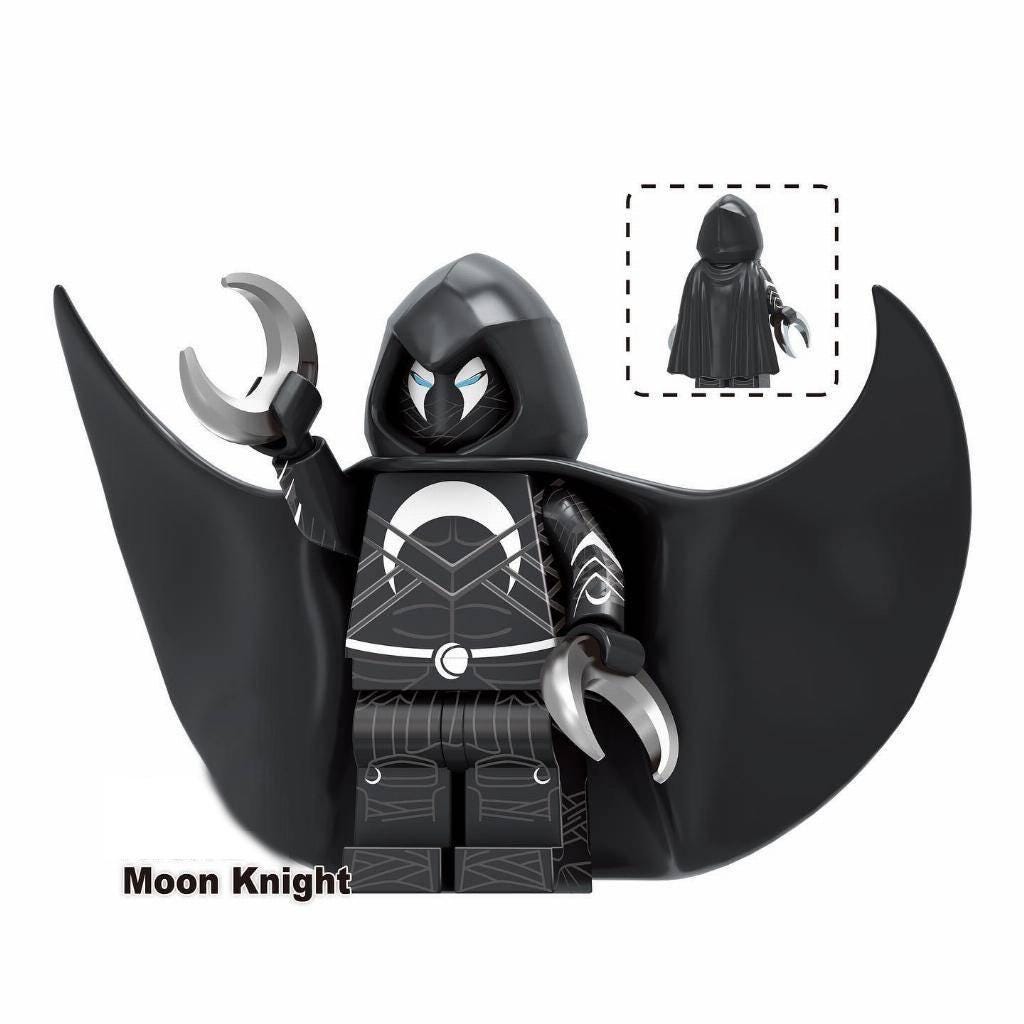 Moon Knight / Marvel / Klemmbaustein Custom Minifigur MOC
