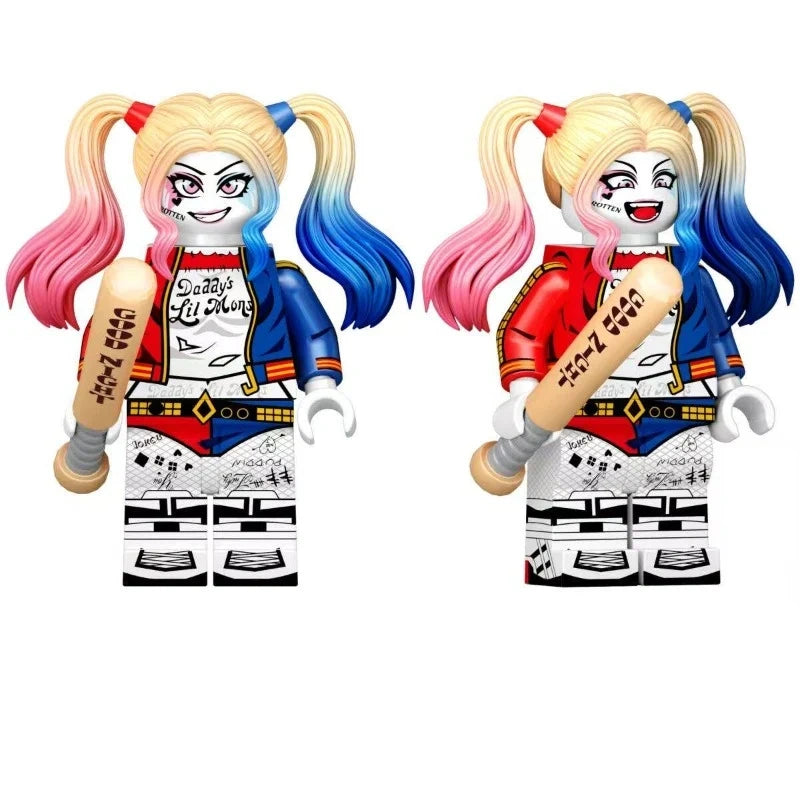 Harley Quinn DC Charakter / Klemmbaustein Custom Minifigur MOC