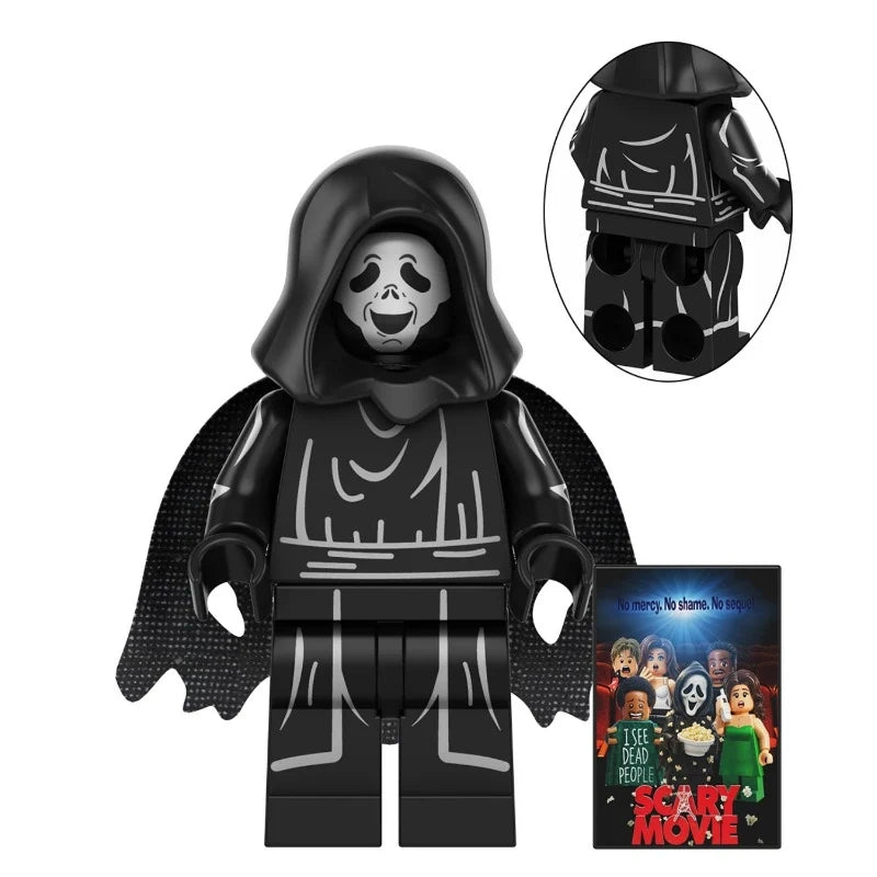Ghostface Horror Charakter - Klemmbaustein Custom Minifigur MOC