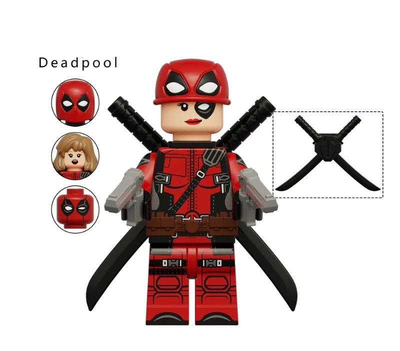 X-Men Charakter -  Klemmbaustein Custom Minifigur MOC