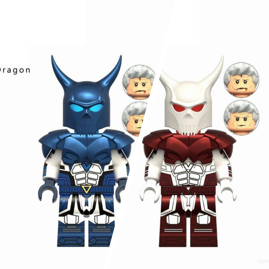 Peacemaker Charakter / Klemmbaustein Custom Minifigur MOC