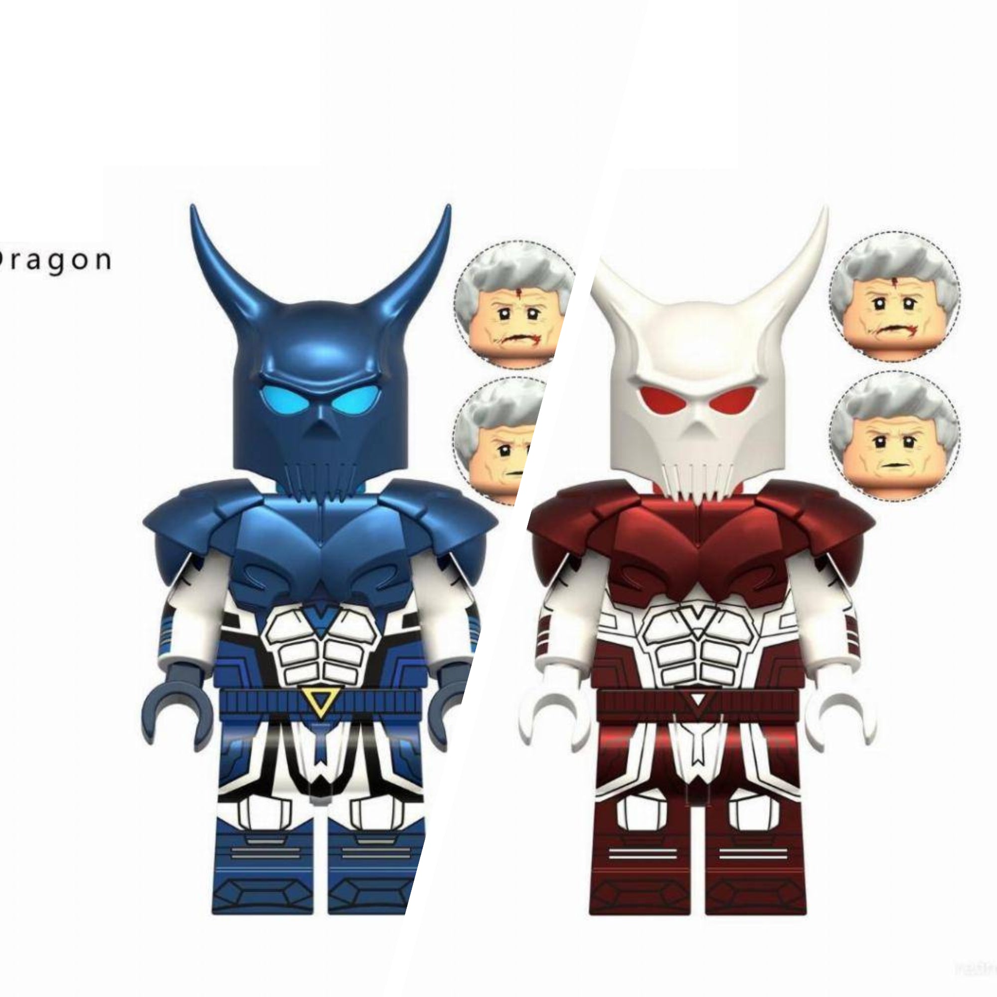 Peacemaker Charakter / Klemmbaustein Custom Minifigur MOC