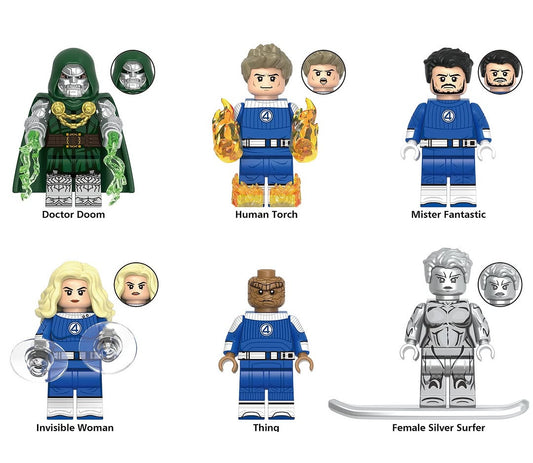 Fantasic Four (2025) / Klemmbaustein Custom Minifigur MOC