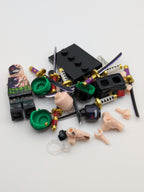 One Piece / Roronoa Zoro - Clamping Block Custom Minifigure MOC