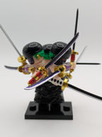 One Piece / Roronoa Zoro - Clamping Block Custom Minifigure MOC