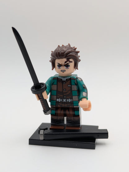 Demon Slayer Charakter - Klemmbaustein Custom Minifigur MOC