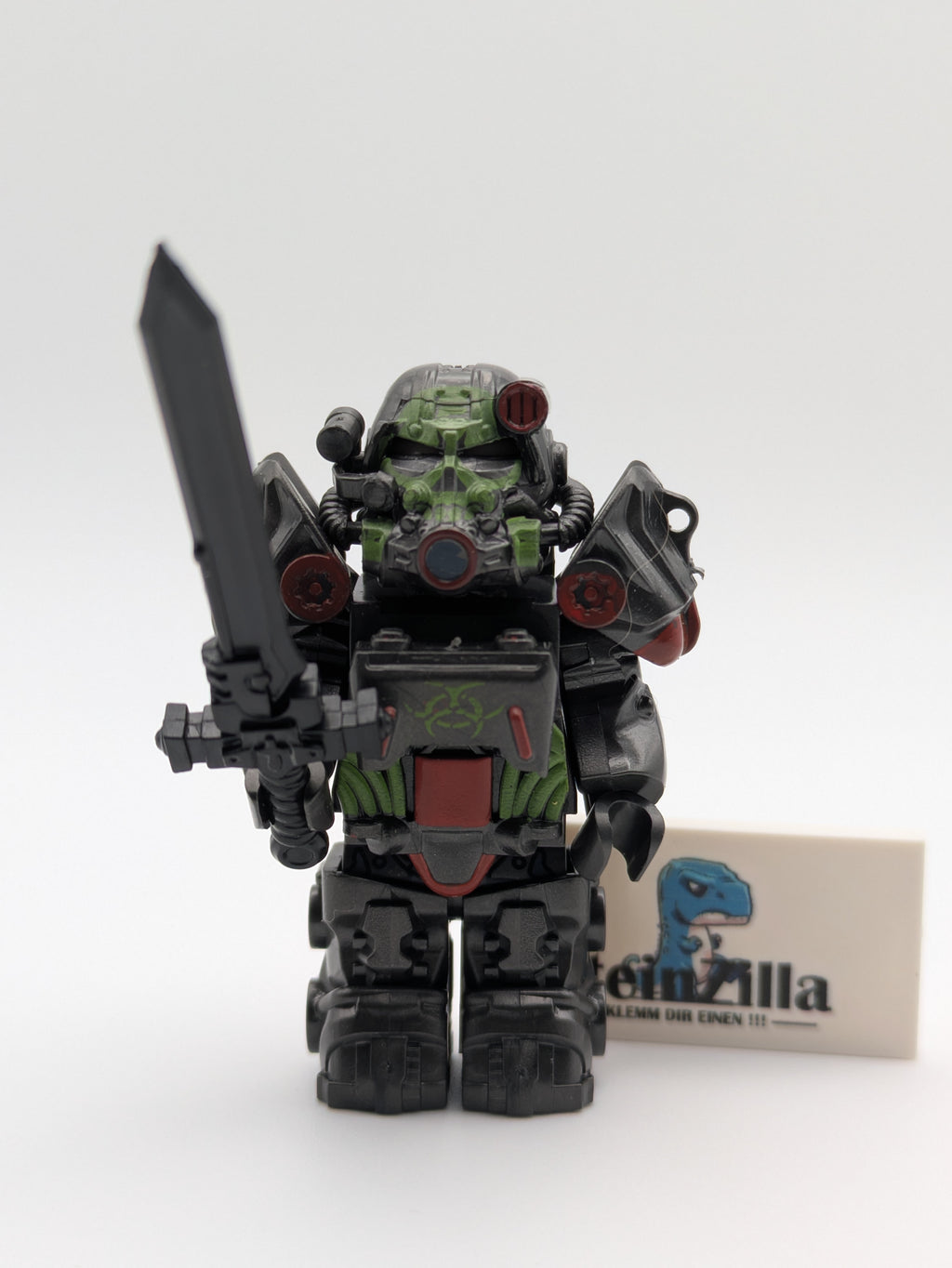 Fallout / T60 Armor Radiation - Brick Custom Minifigure MOC