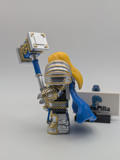 World of Warcraft Arthas - Klemmbaustein Custom Minifigur MOC