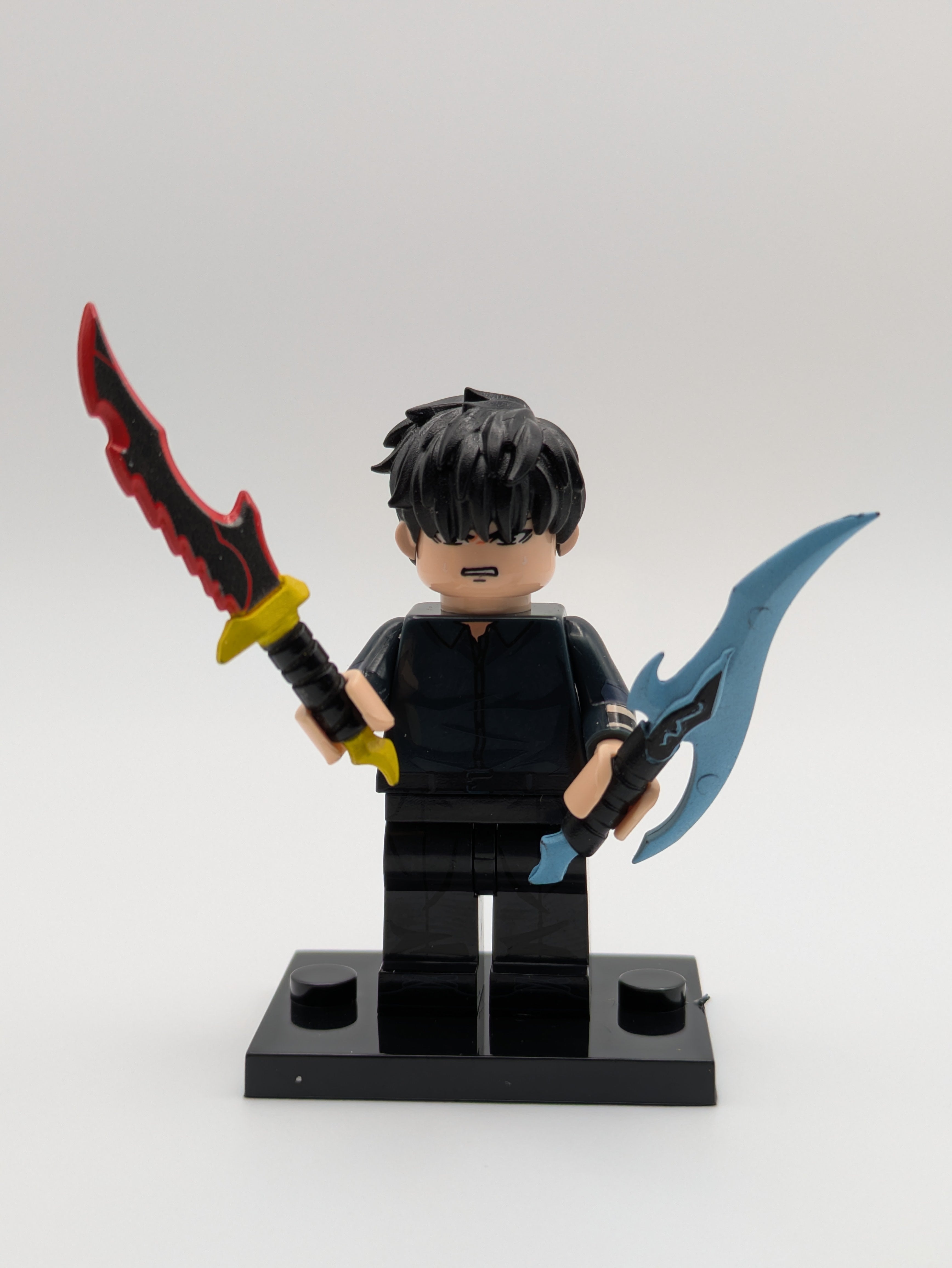Solo Leveling Charakter - Klemmbaustein Custom Minifigur MOC