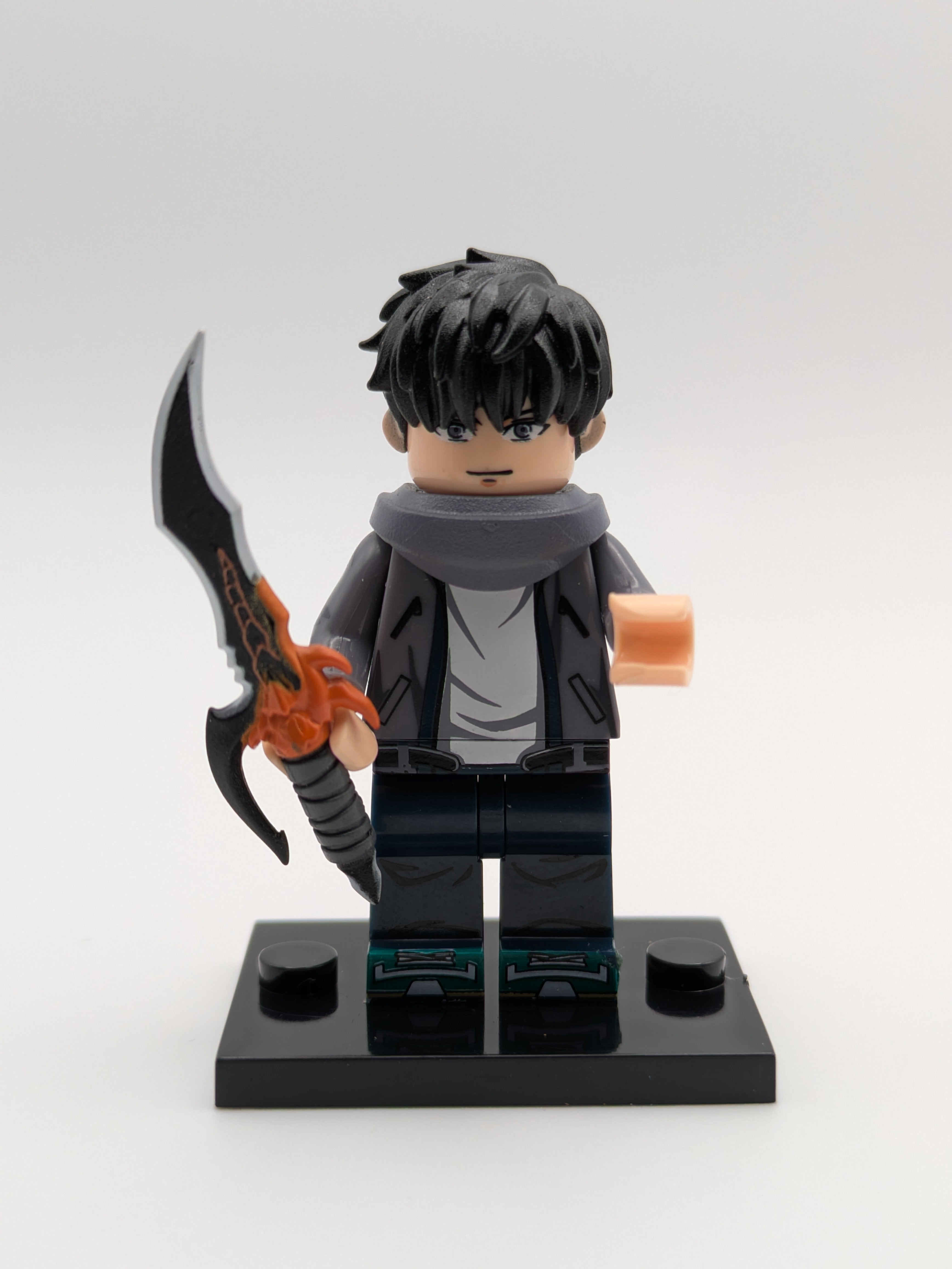Solo Leveling Charakter - Klemmbaustein Custom Minifigur MOC