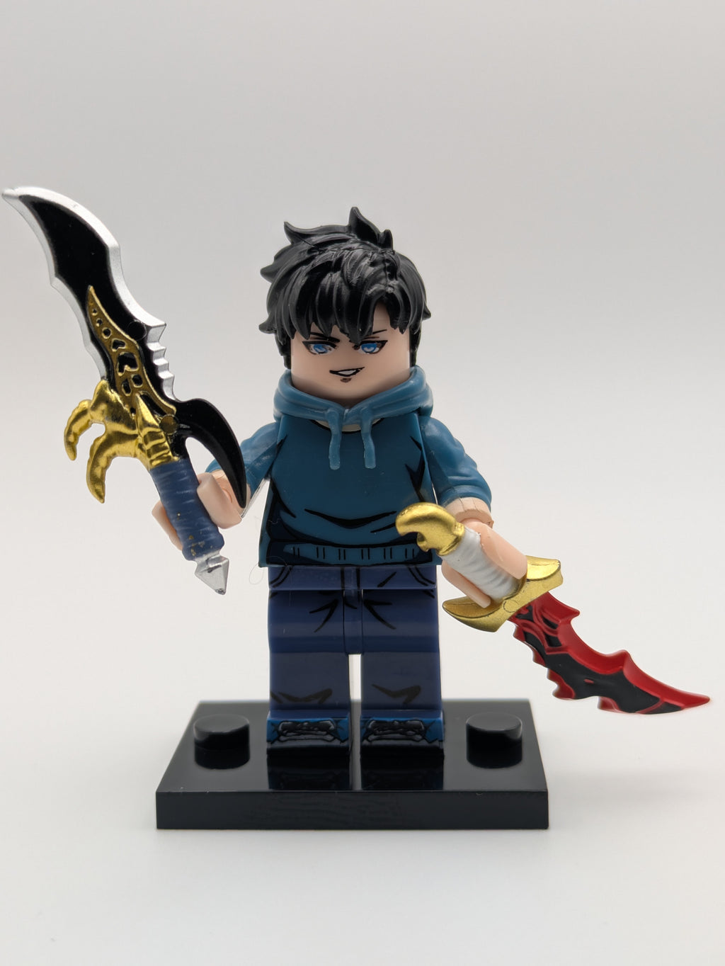 Solo Leveling Charakter - Klemmbaustein Custom Minifigur MOC