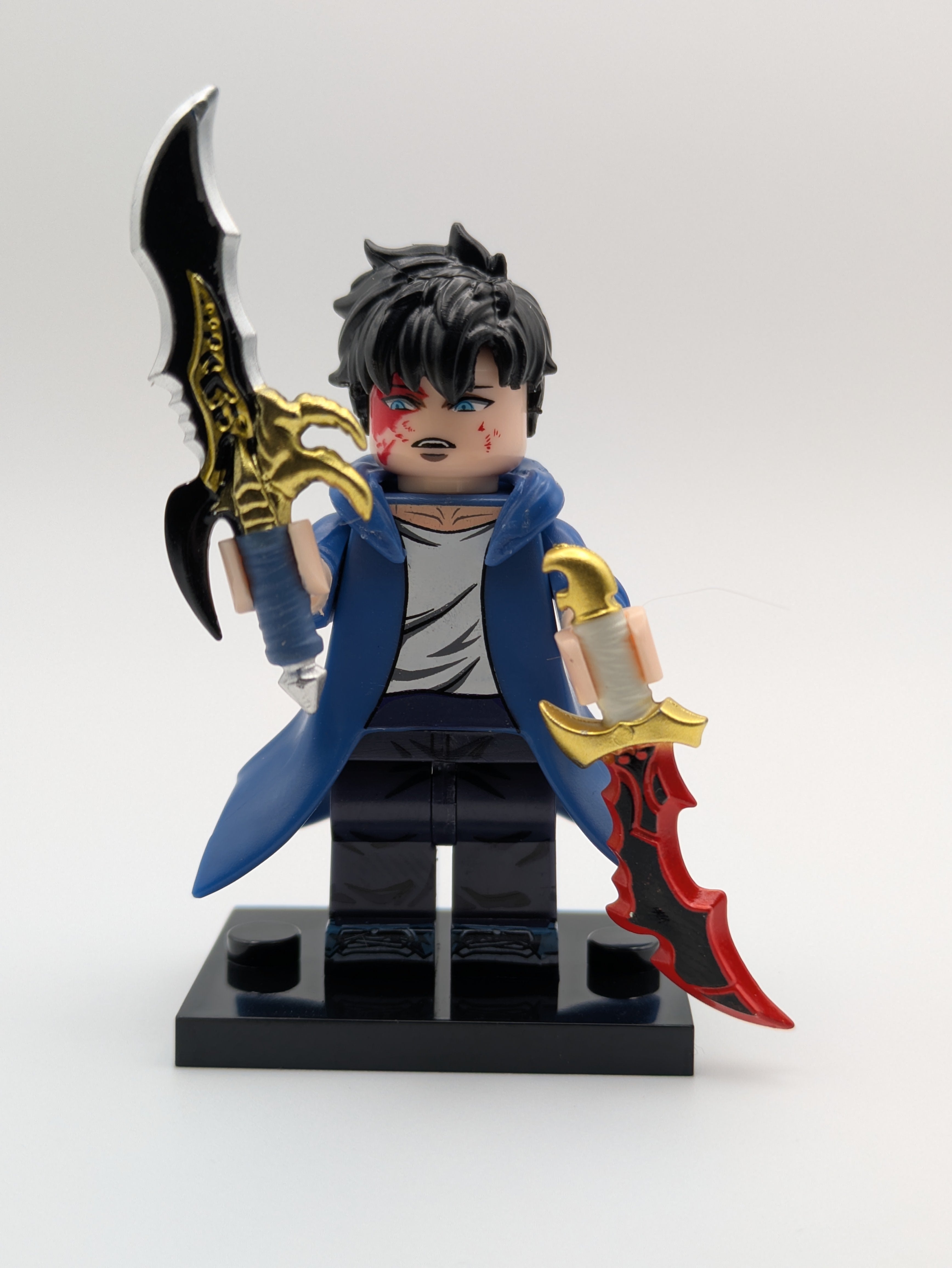 Solo Leveling Charakter - Klemmbaustein Custom Minifigur MOC