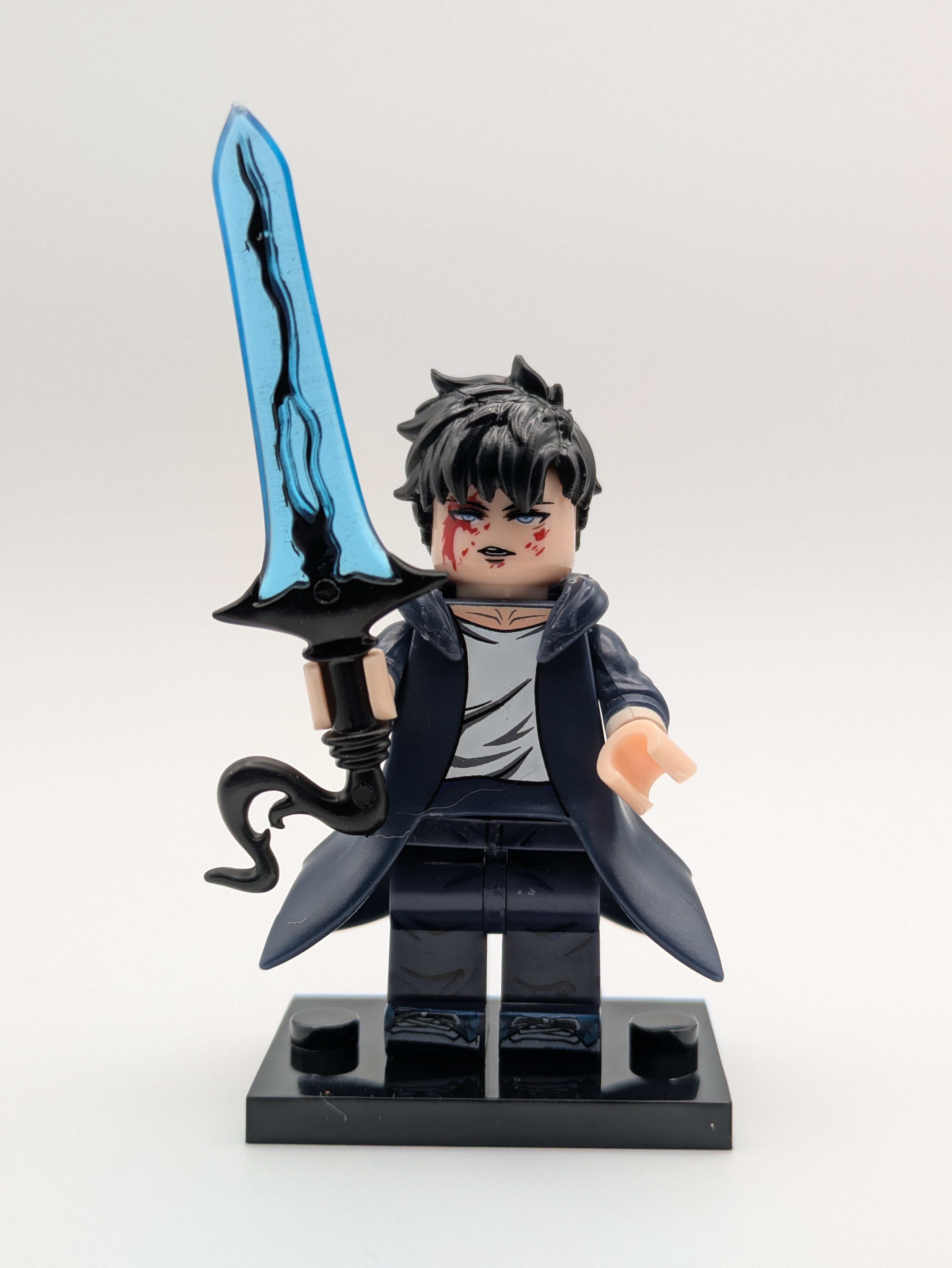 Solo Leveling Charakter - Klemmbaustein Custom Minifigur MOC