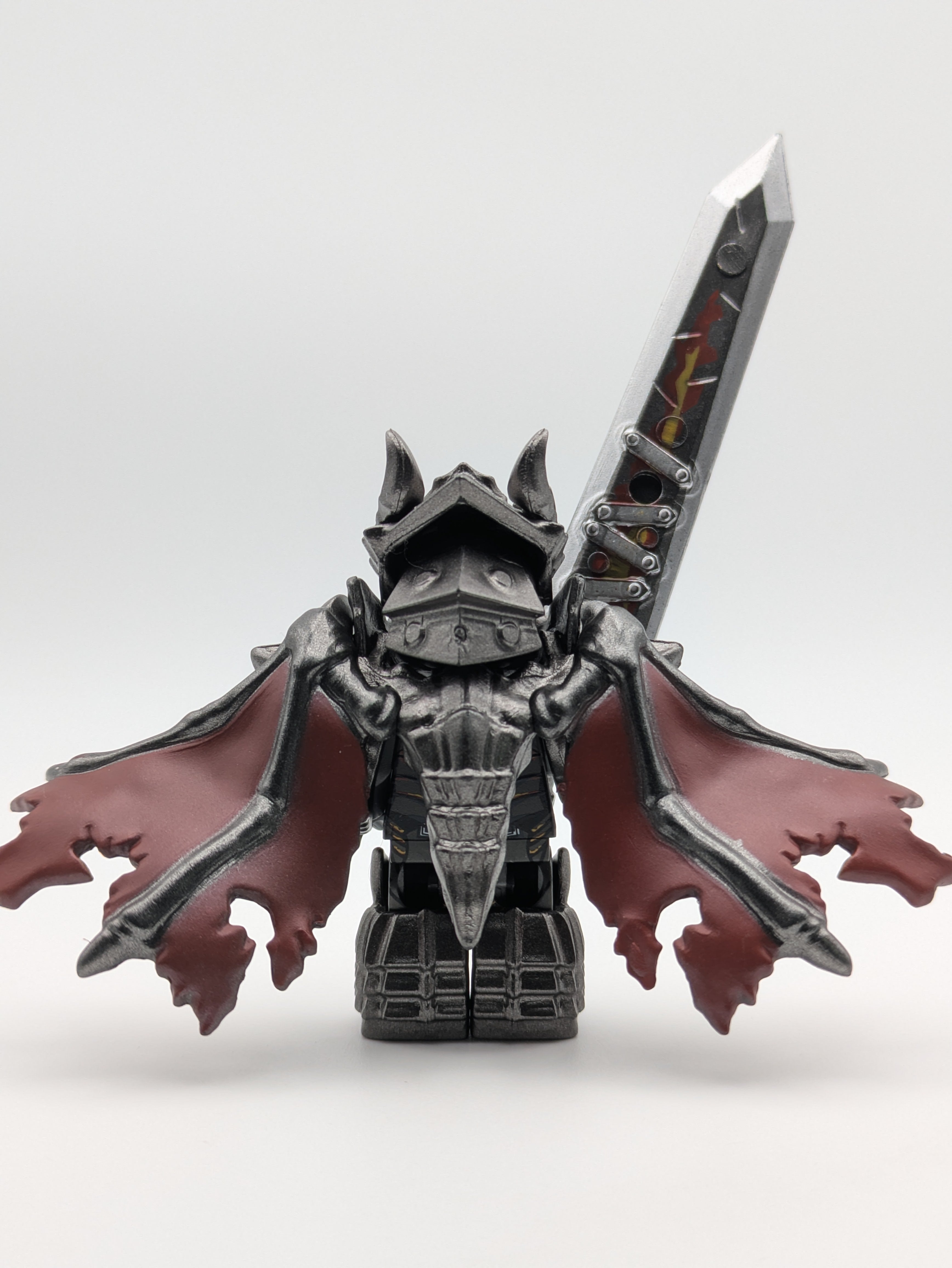 Berserk Charakter / Guts - Klemmbaustein Custom Minifigur MOC