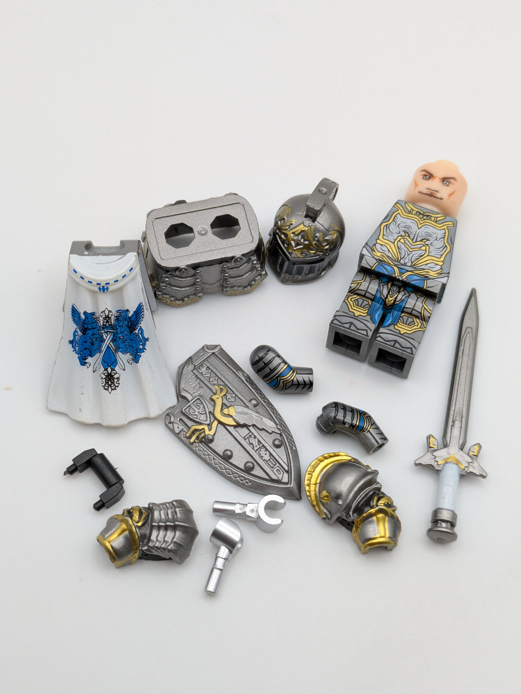Knight / Final Fantasy / Klemmbaustein Custom Minifigur MOC
