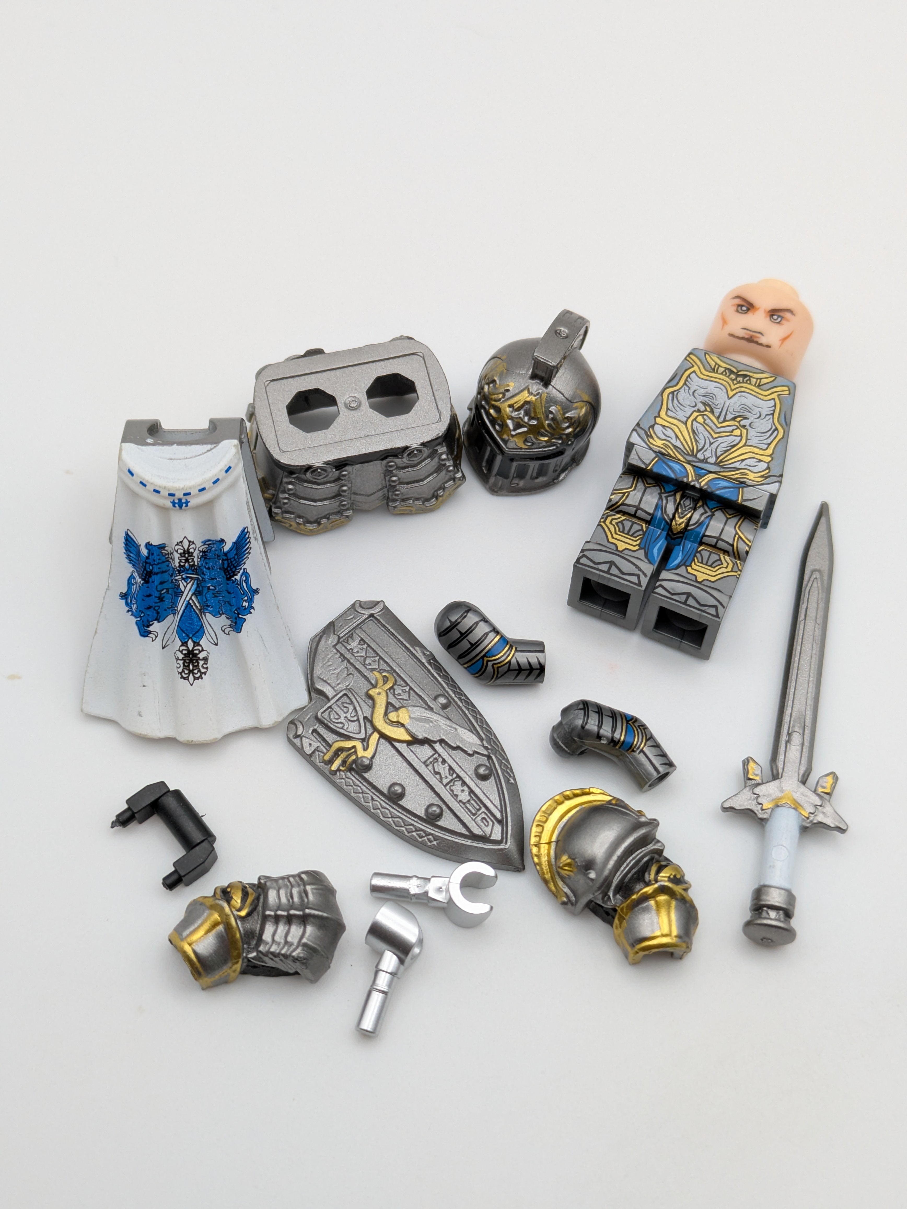 Knight / Final Fantasy / Klemmbaustein Custom Minifigur MOC