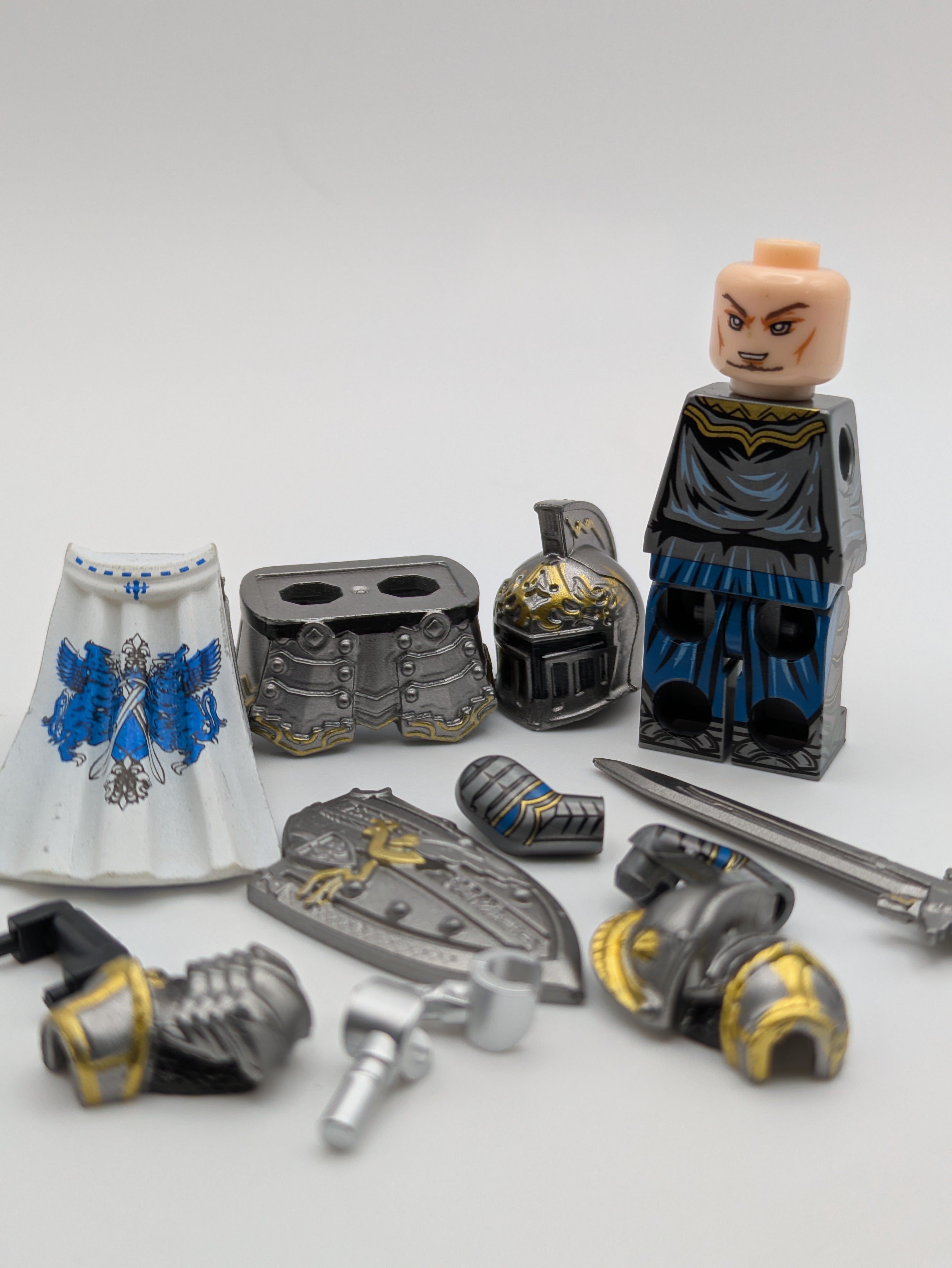 Knight / Final Fantasy / Klemmbaustein Custom Minifigur MOC