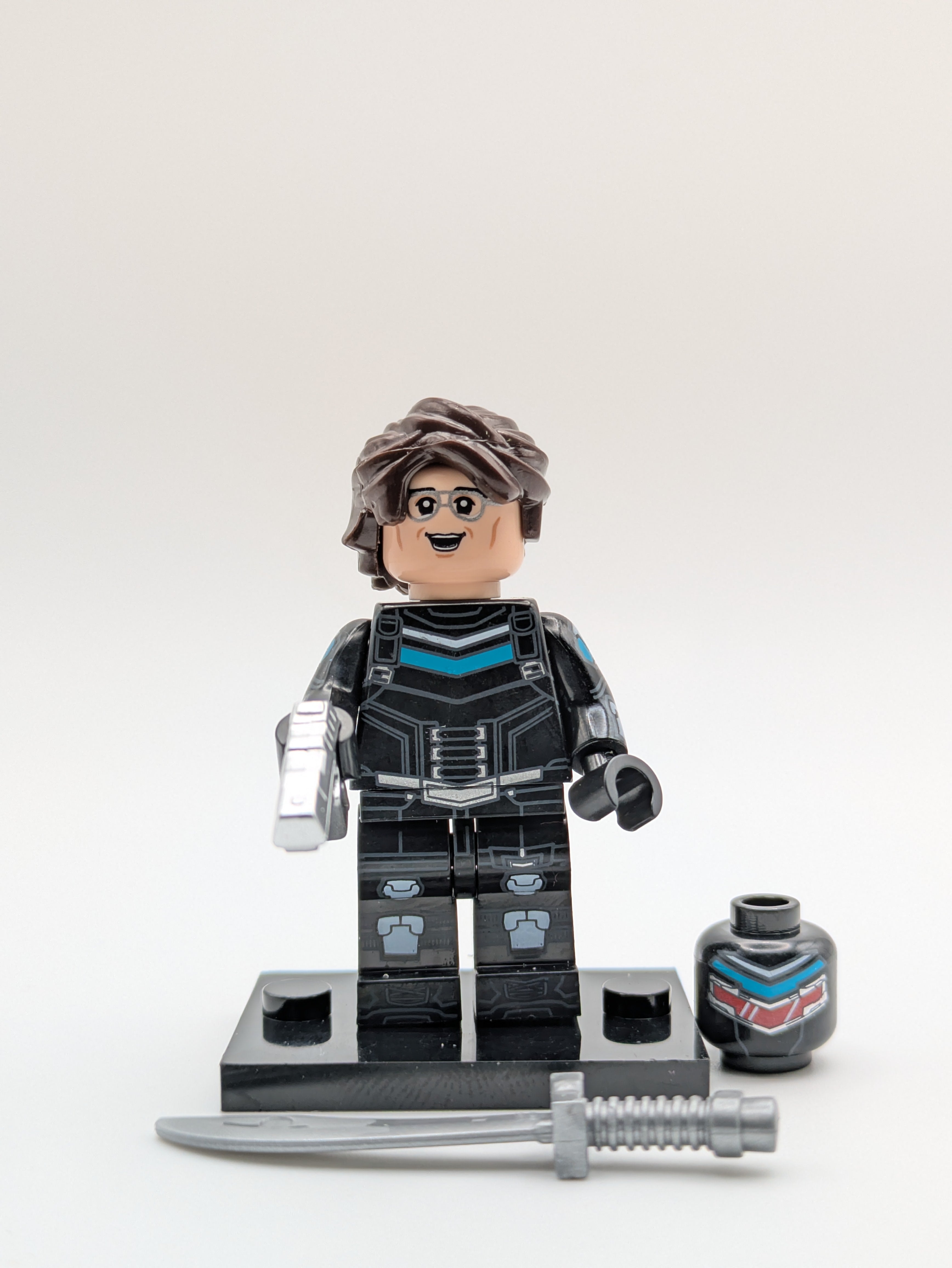 Peacemaker Character / Brick Building Custom Minifigure MOC