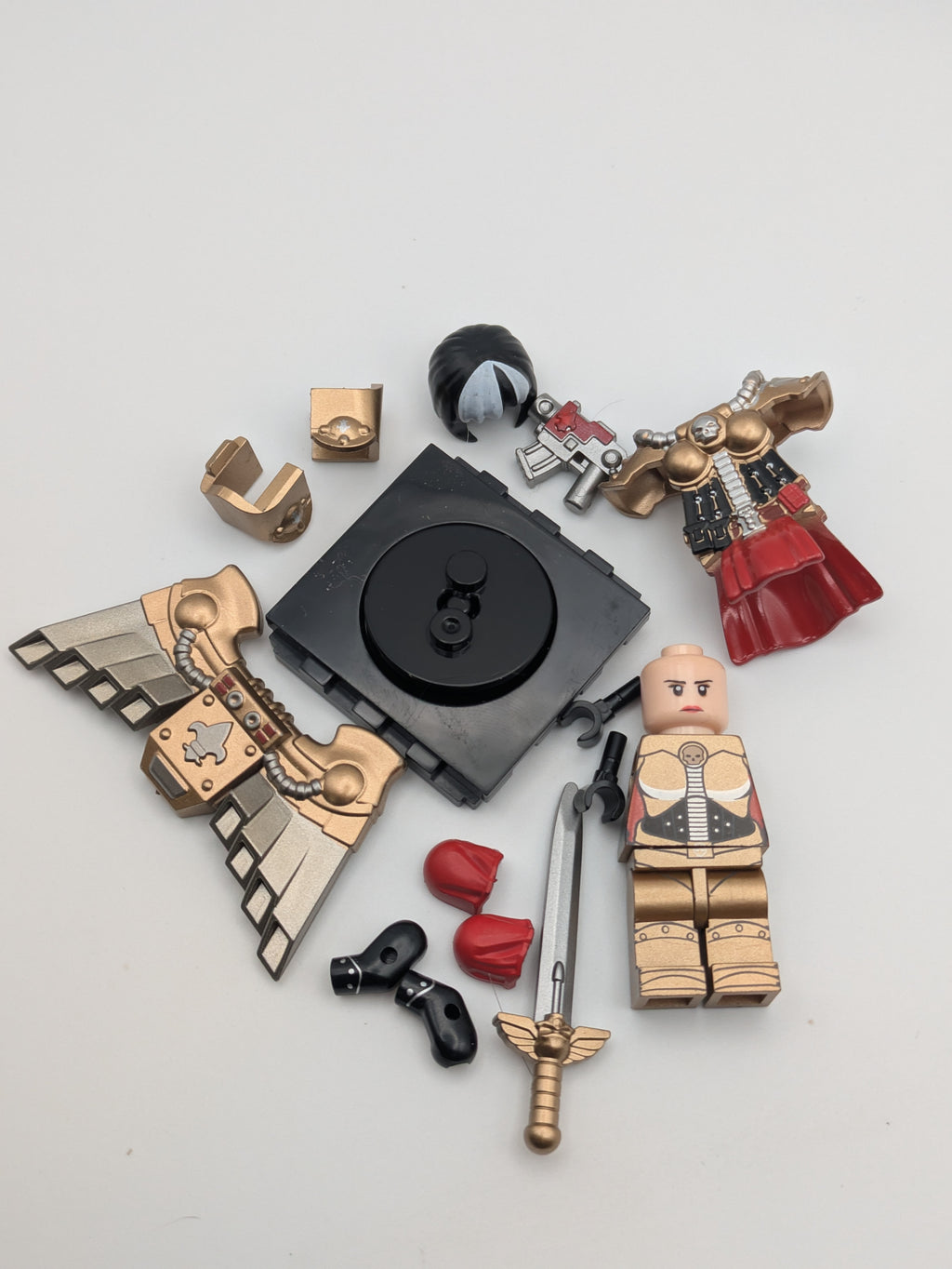 Warhammer 40k / Sister of Battle - Brick Custom Minifigure MOC