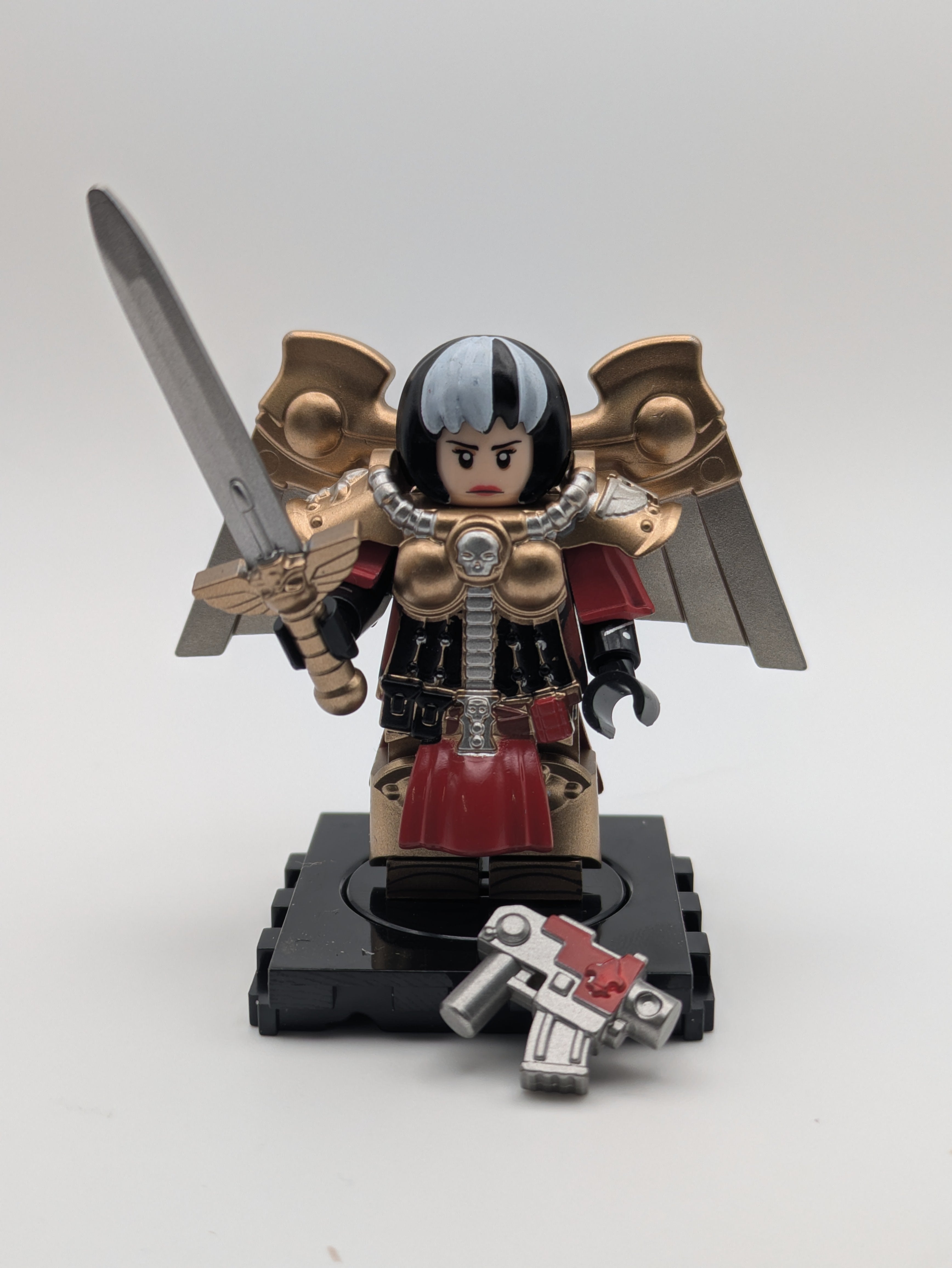 Warhammer 40k / Sister of Battle - Klemmbaustein Custom Minifigur MOC
