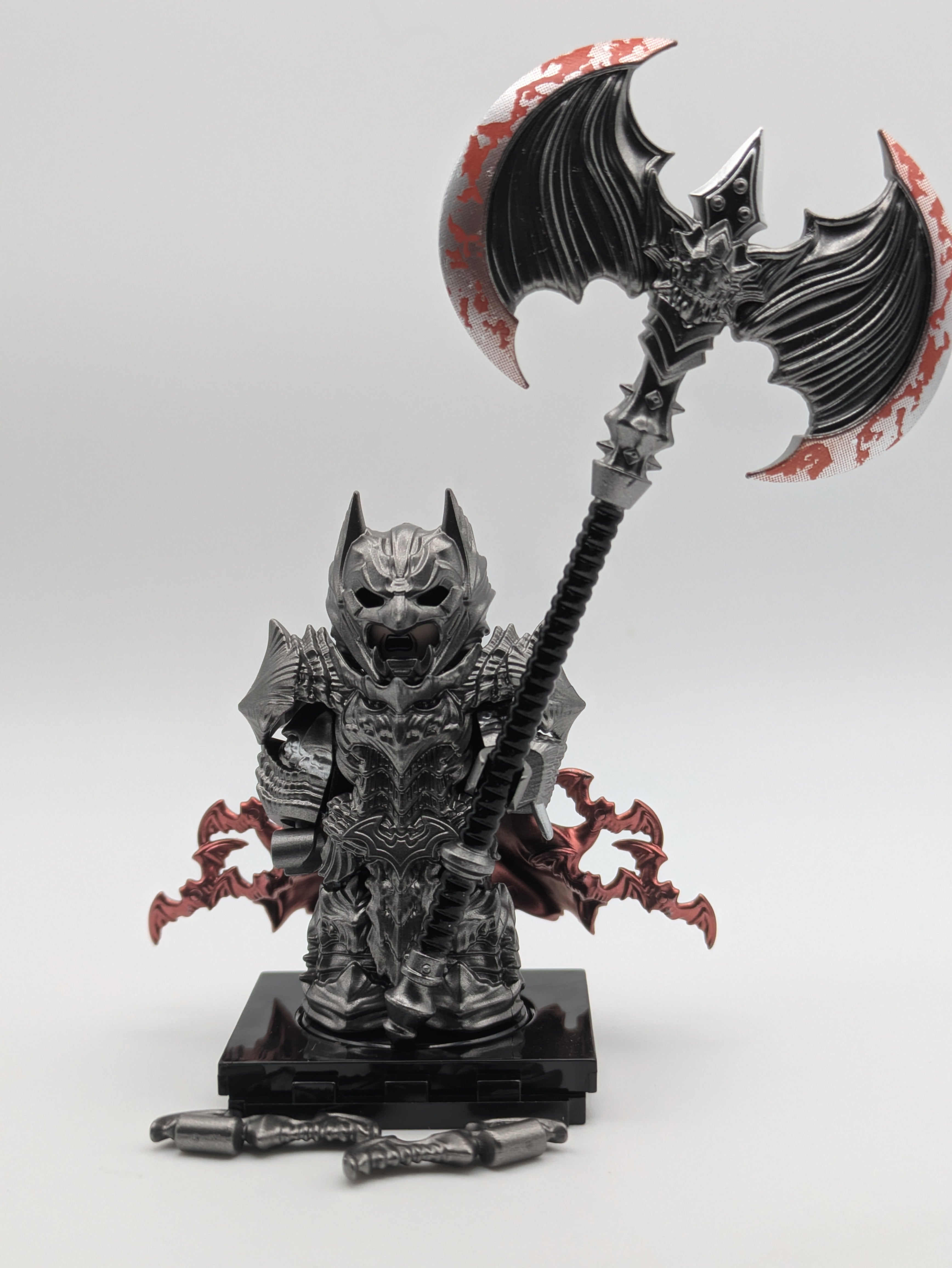Berserk / Batman Style - Klemmbaustein Custom Minifigur MOC