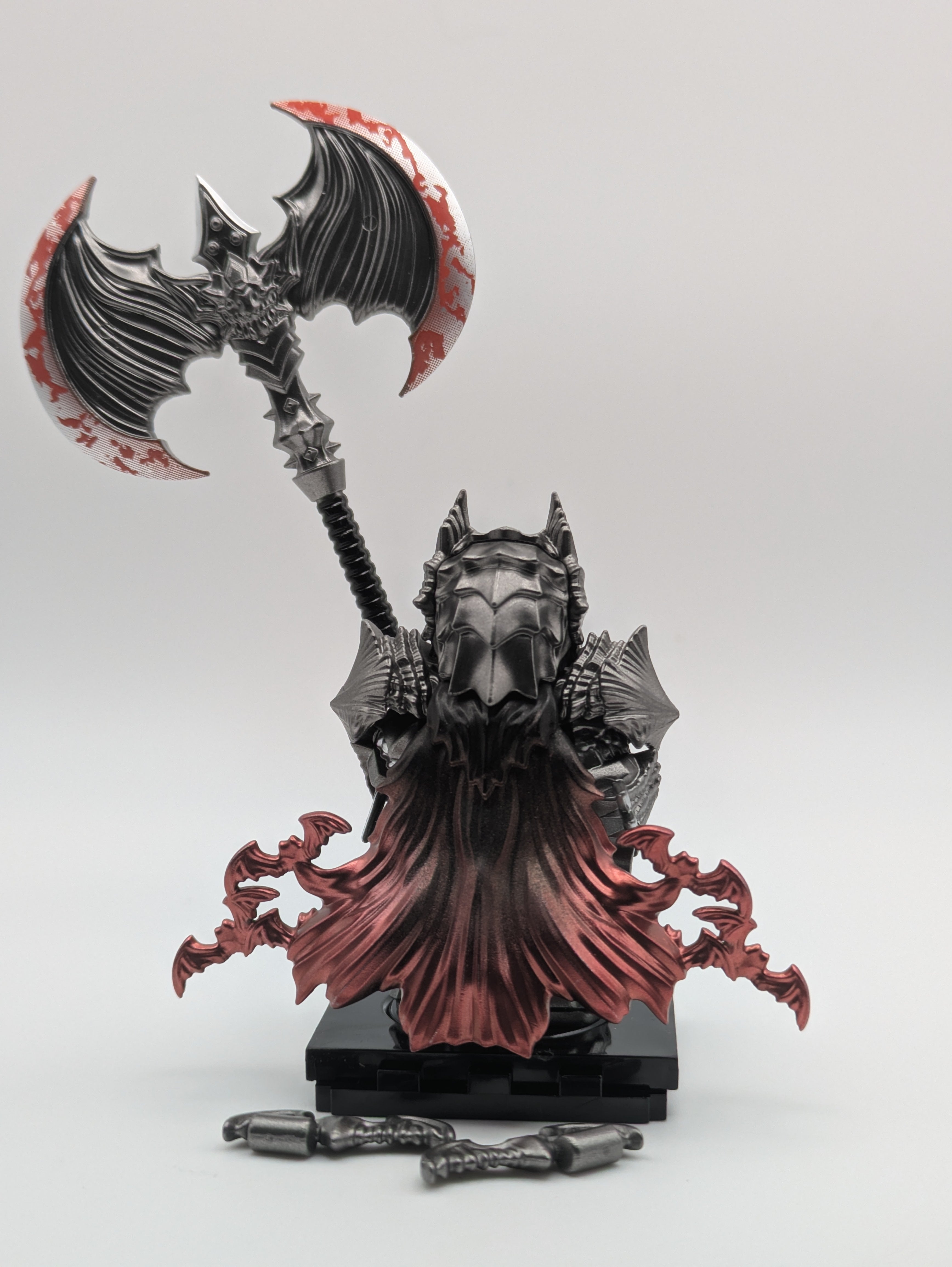 Berserk / Batman Style - Klemmbaustein Custom Minifigur MOC