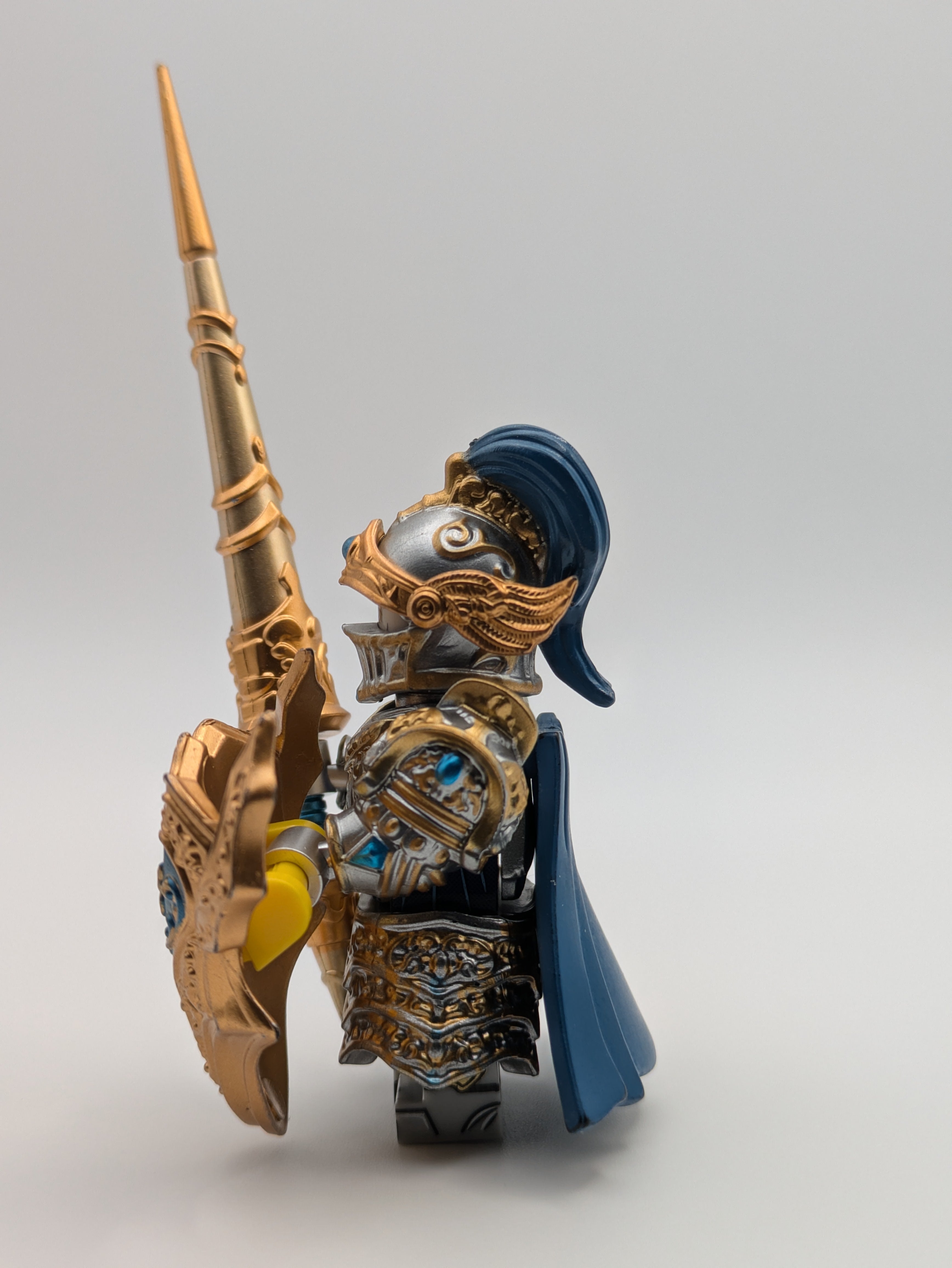 Lancelot / Soldat / Klemmbaustein Custom Minifigur MOC