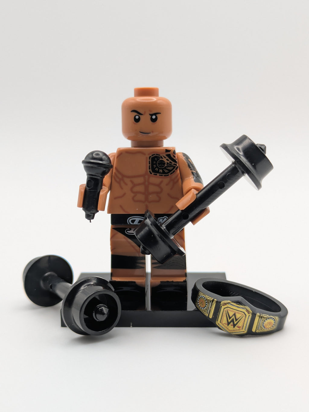 Wrestling Character - Brick-Built Custom Minifigure MOC