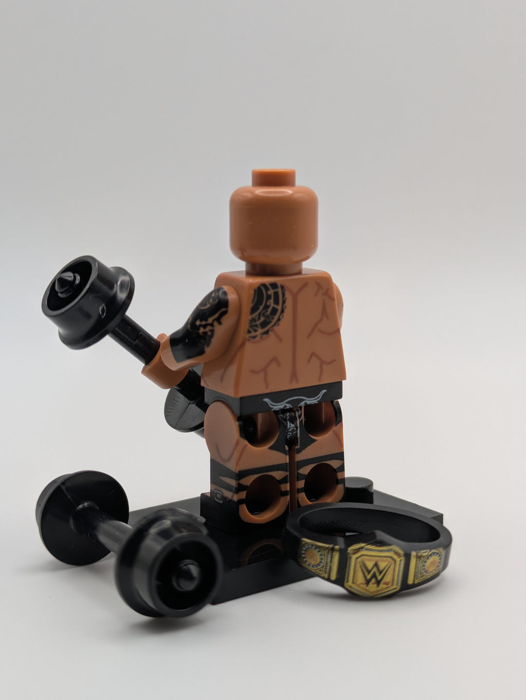 Wrestling Character - Brick-Built Custom Minifigure MOC