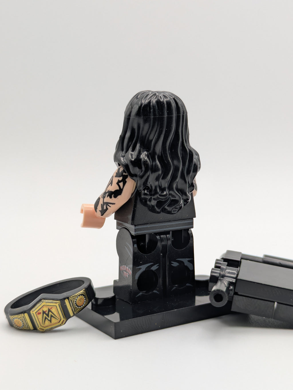 Wrestling Character - Brick-Built Custom Minifigure MOC
