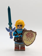 Zelda Link Character - Brick Custom Minifigure MOC