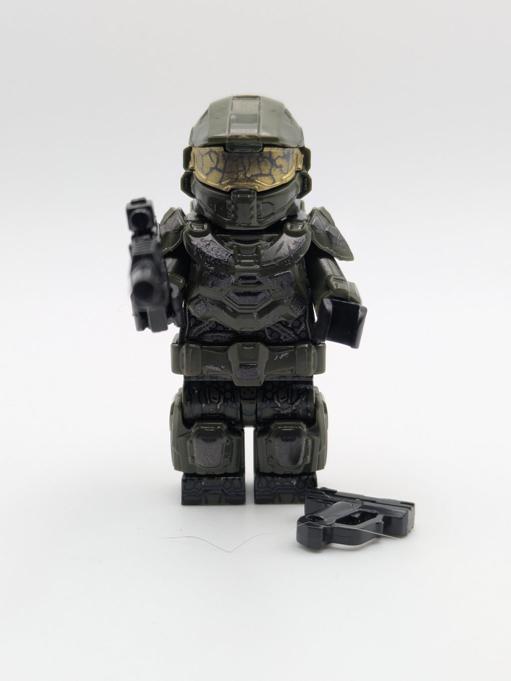 HALO / Master Chief - Klemmbaustein Custom Minifigur MOC