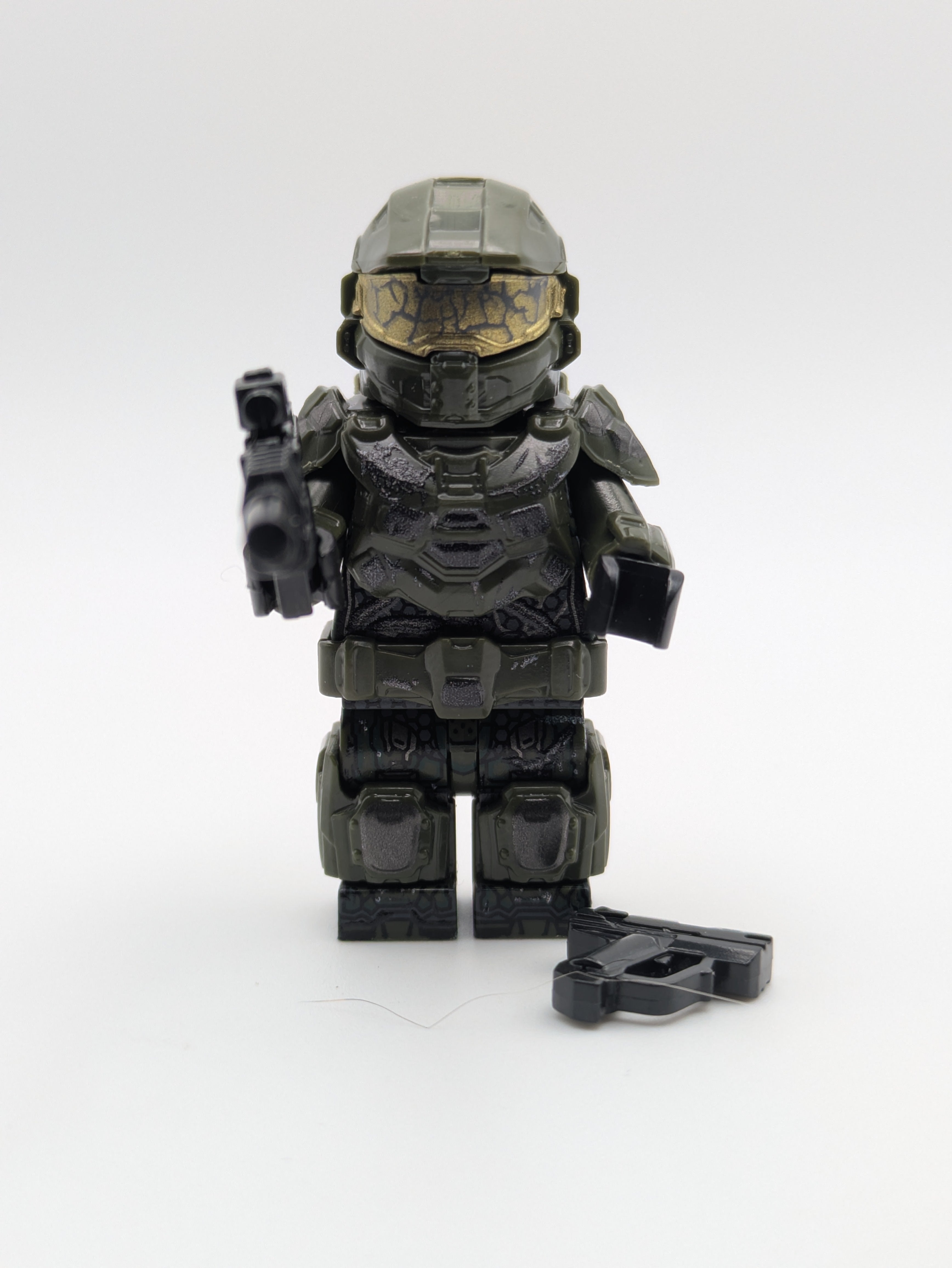 HALO / Master Chief - Klemmbaustein Custom Minifigur MOC