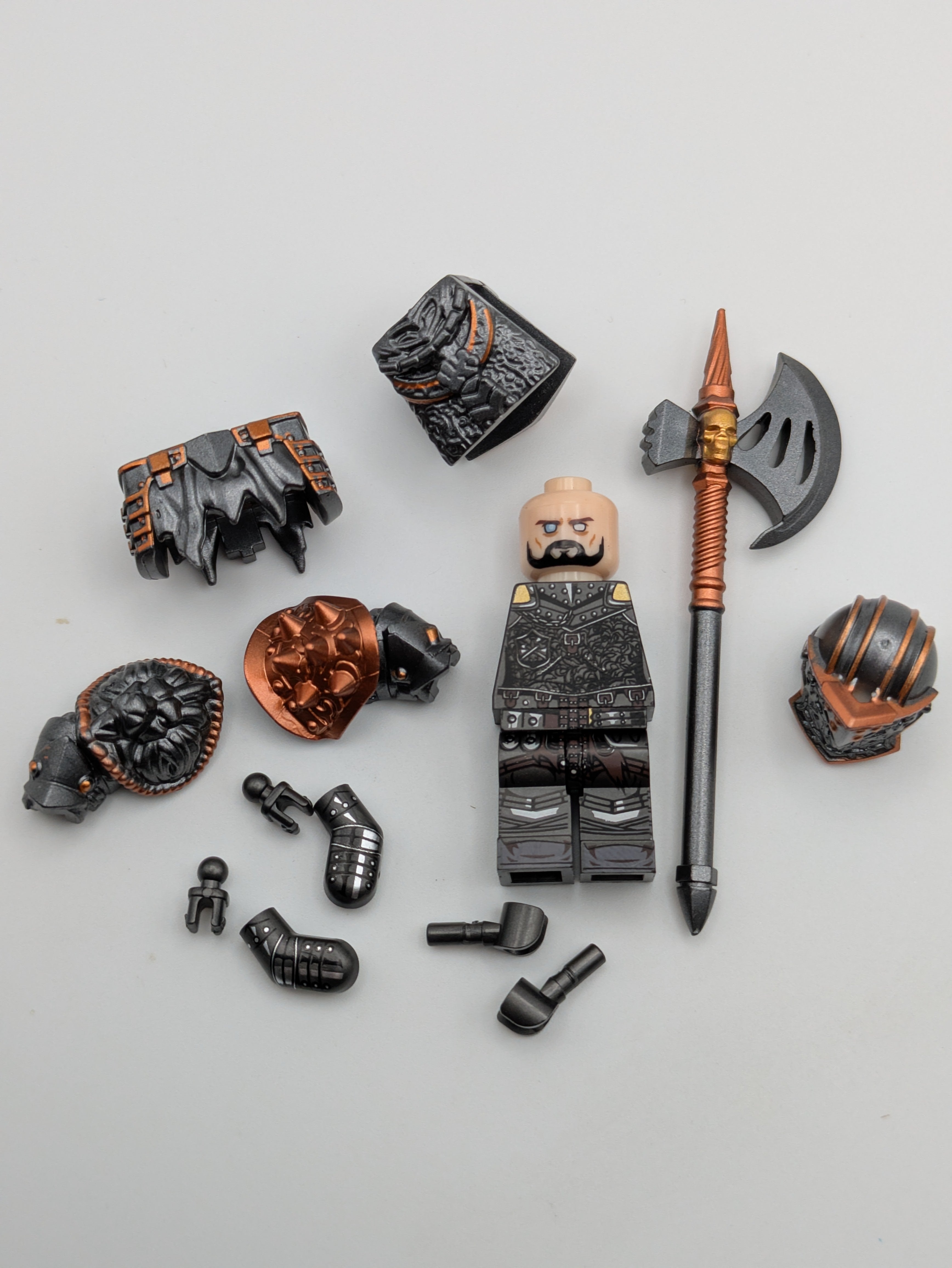 Horton Warrior / Soldat / Klemmbaustein Custom Minifigur MOC