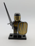 Soldaten Krieger / Mittelalter - Klemmbaustein Custom Minifigur MOC