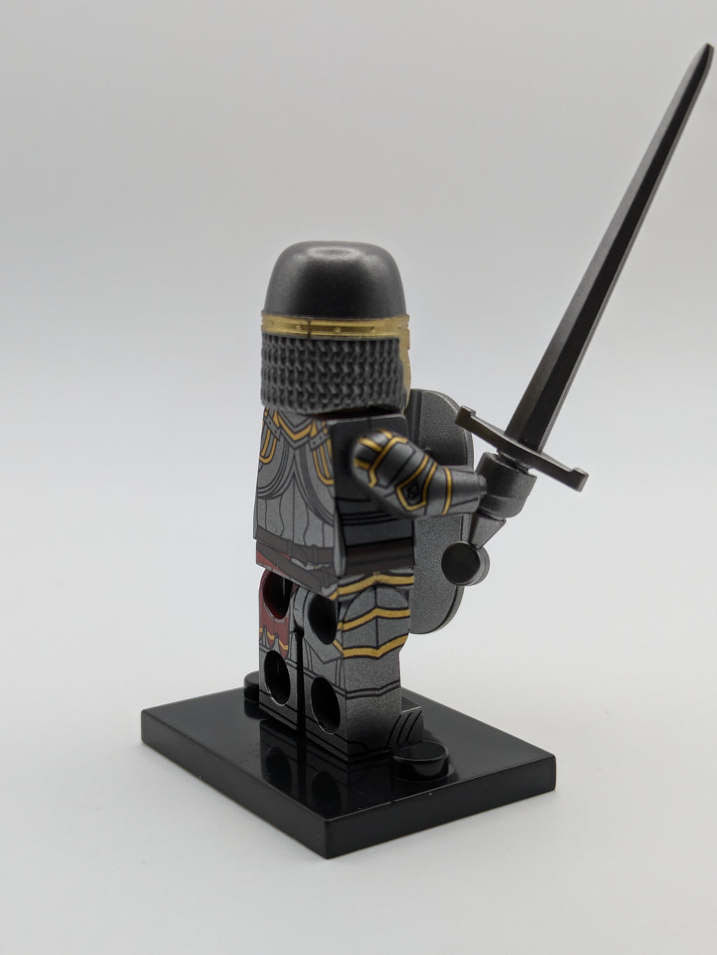 Soldaten Krieger / Mittelalter - Klemmbaustein Custom Minifigur MOC