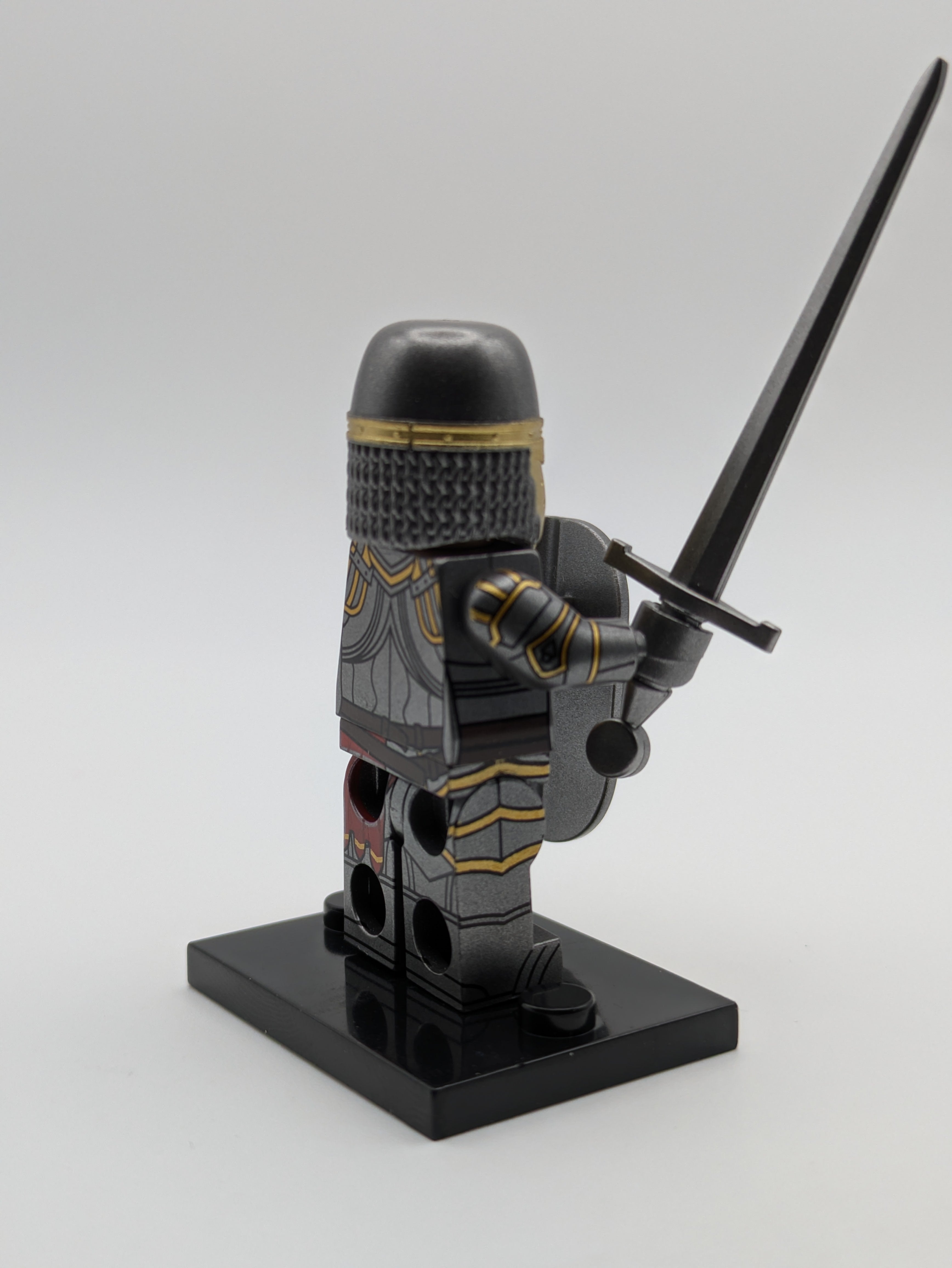 Soldaten Krieger / Mittelalter - Klemmbaustein Custom Minifigur MOC