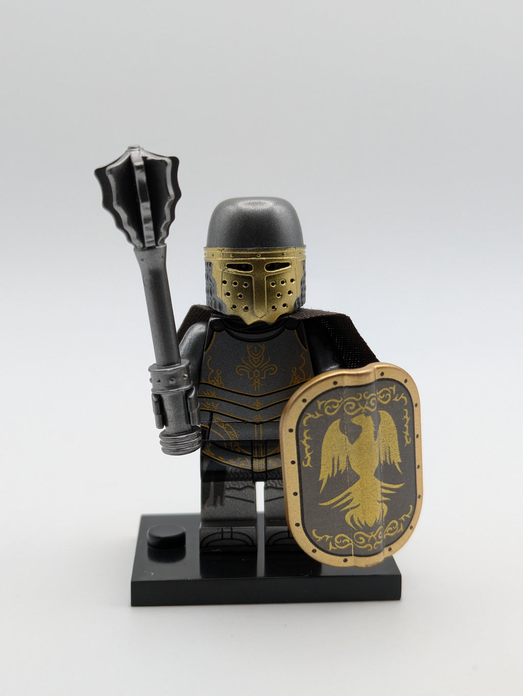 Soldaten Krieger / Mittelalter - Klemmbaustein Custom Minifigur MOC