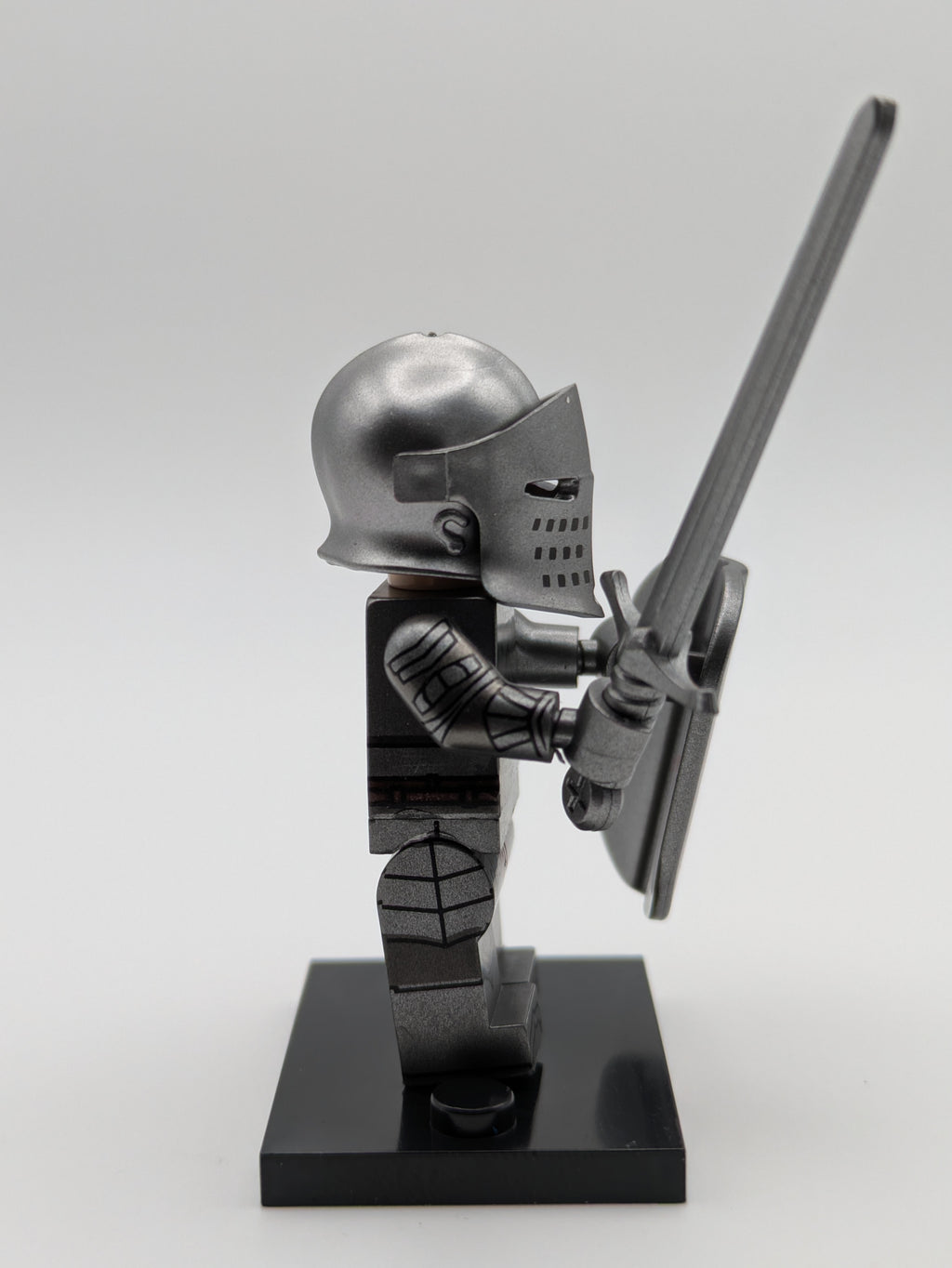 Soldaten Krieger / Mittelalter - Klemmbaustein Custom Minifigur MOC