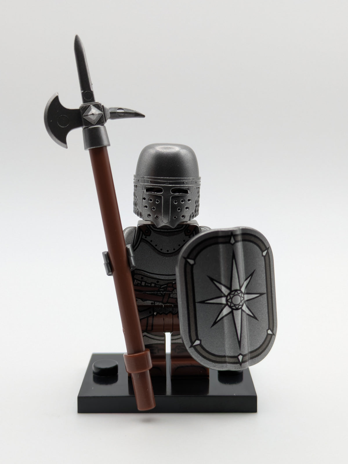 Soldaten Krieger / Mittelalter - Klemmbaustein Custom Minifigur MOC