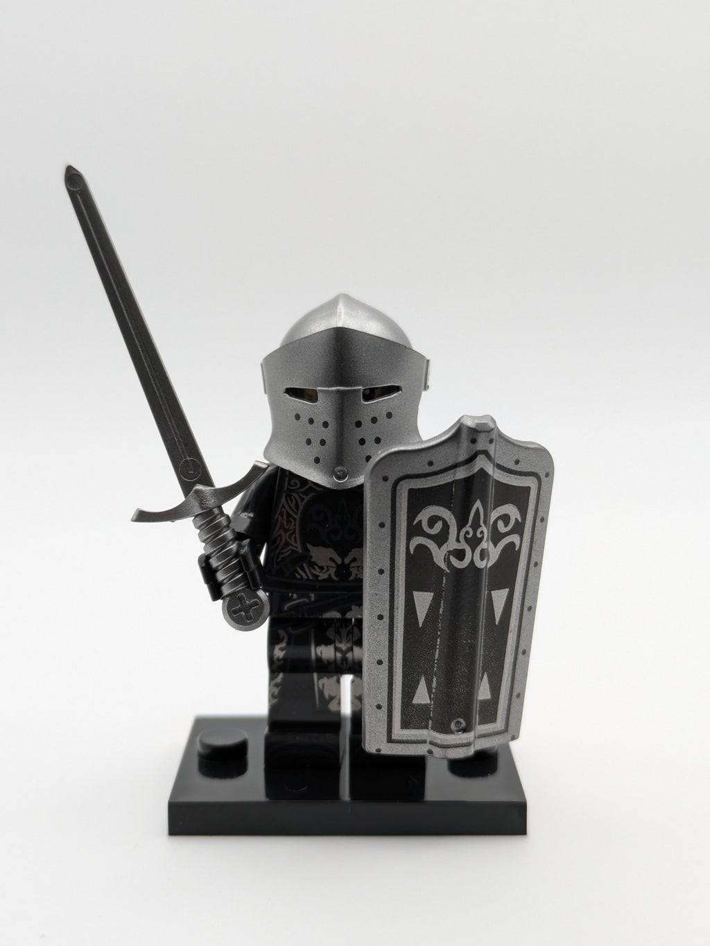 Soldaten Krieger / Mittelalter - Klemmbaustein Custom Minifigur MOC