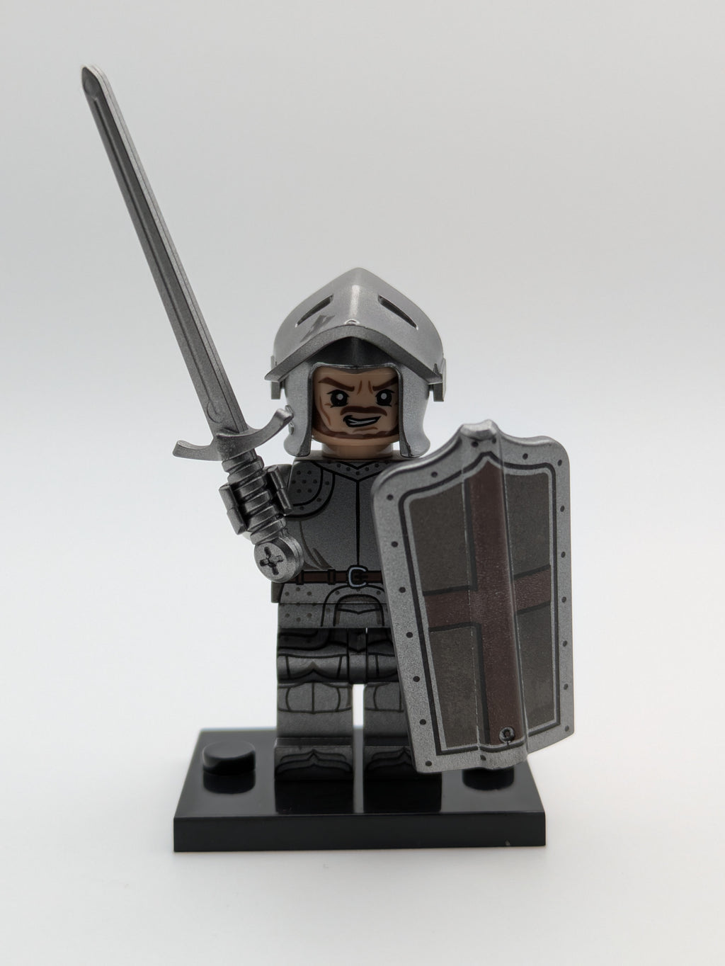 Soldaten Krieger / Mittelalter - Klemmbaustein Custom Minifigur MOC