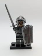 Soldaten Krieger / Mittelalter - Klemmbaustein Custom Minifigur MOC