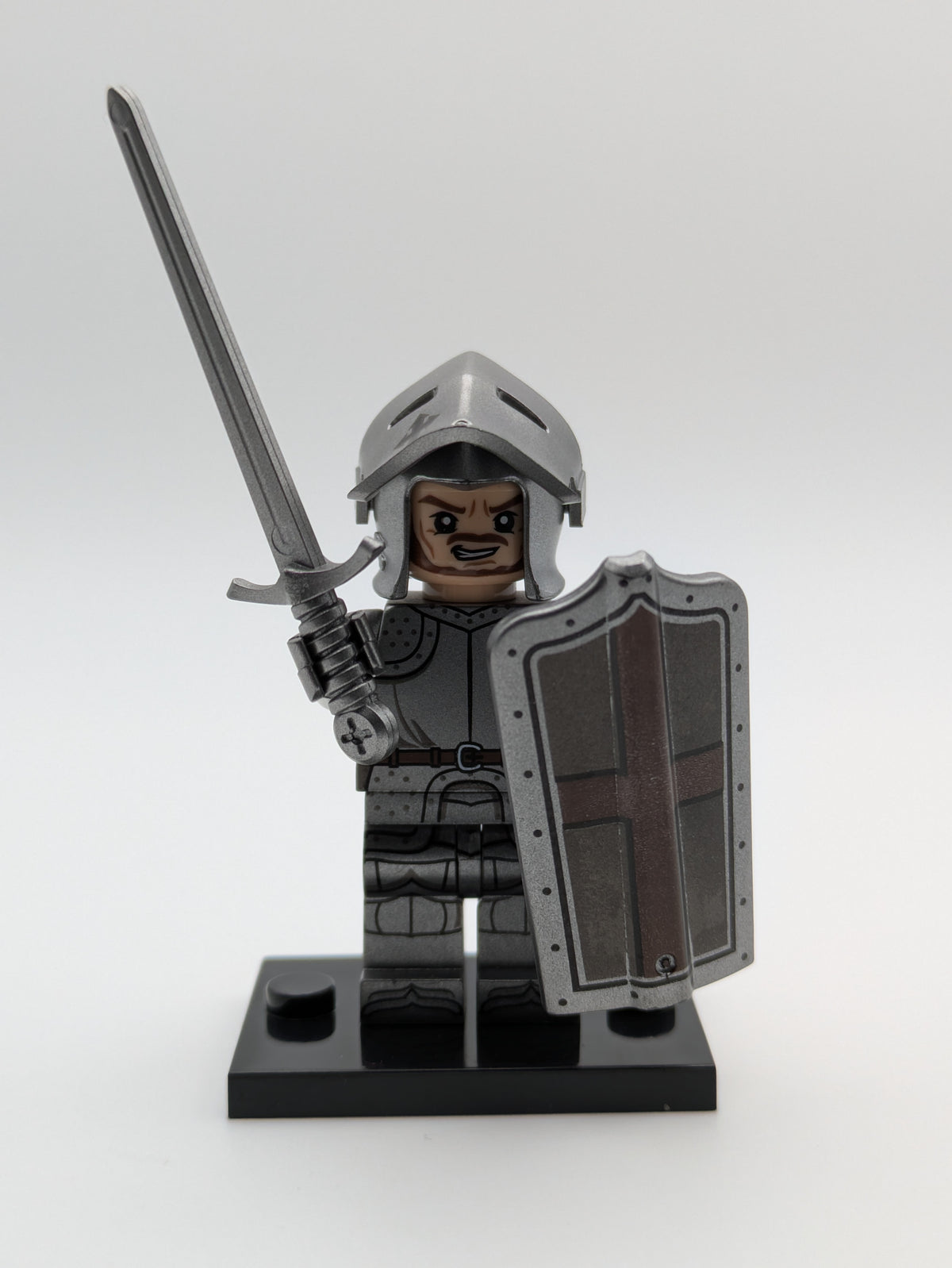 Soldaten Krieger / Mittelalter - Klemmbaustein Custom Minifigur MOC