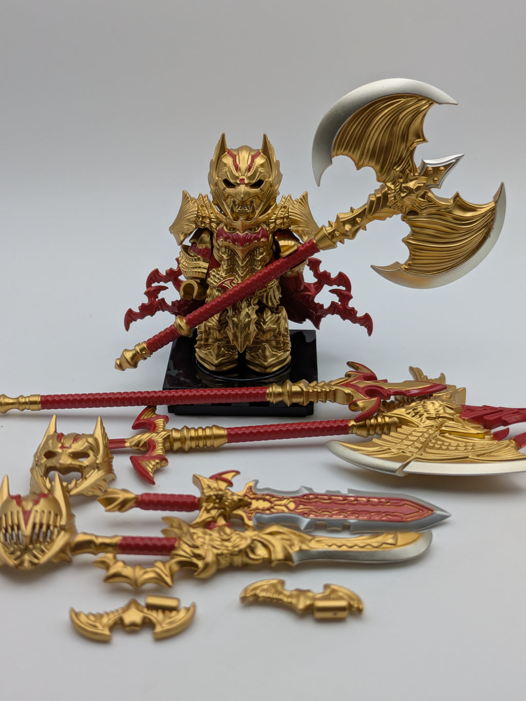 Berserk / Batman Style - Klemmbaustein Custom Minifigur MOC
