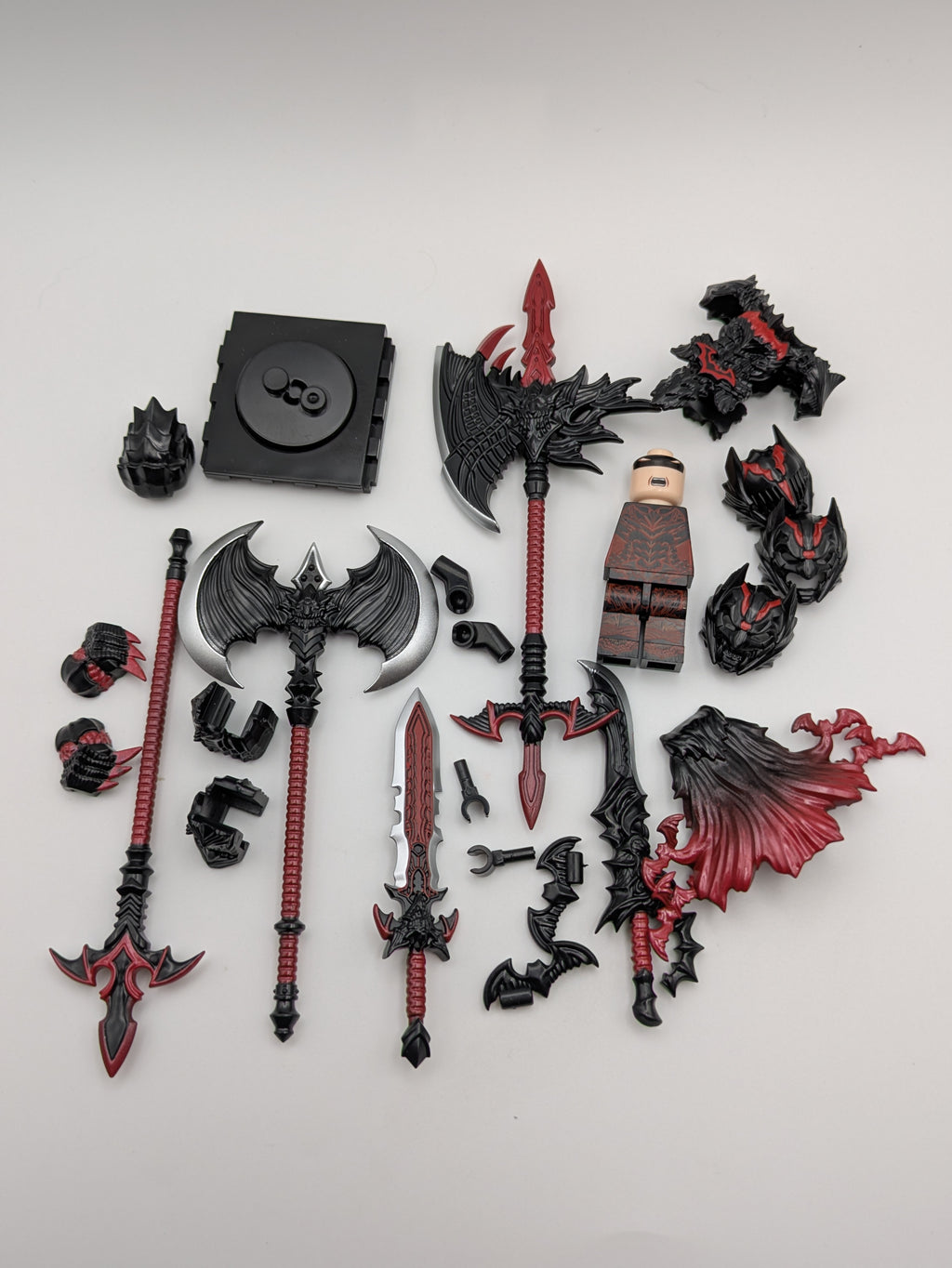 Berserk / Batman Style - Klemmbaustein Custom Minifigur MOC