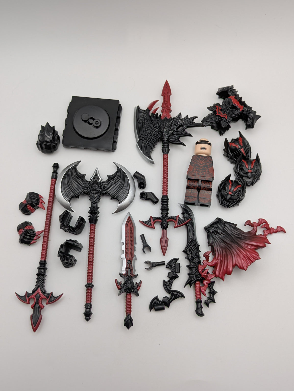 Berserk / Batman Style - Klemmbaustein Custom Minifigur MOC