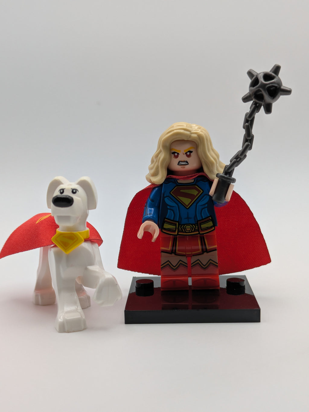 Supergirl Charakter / Klemmbaustein Custom Minifigur MOC
