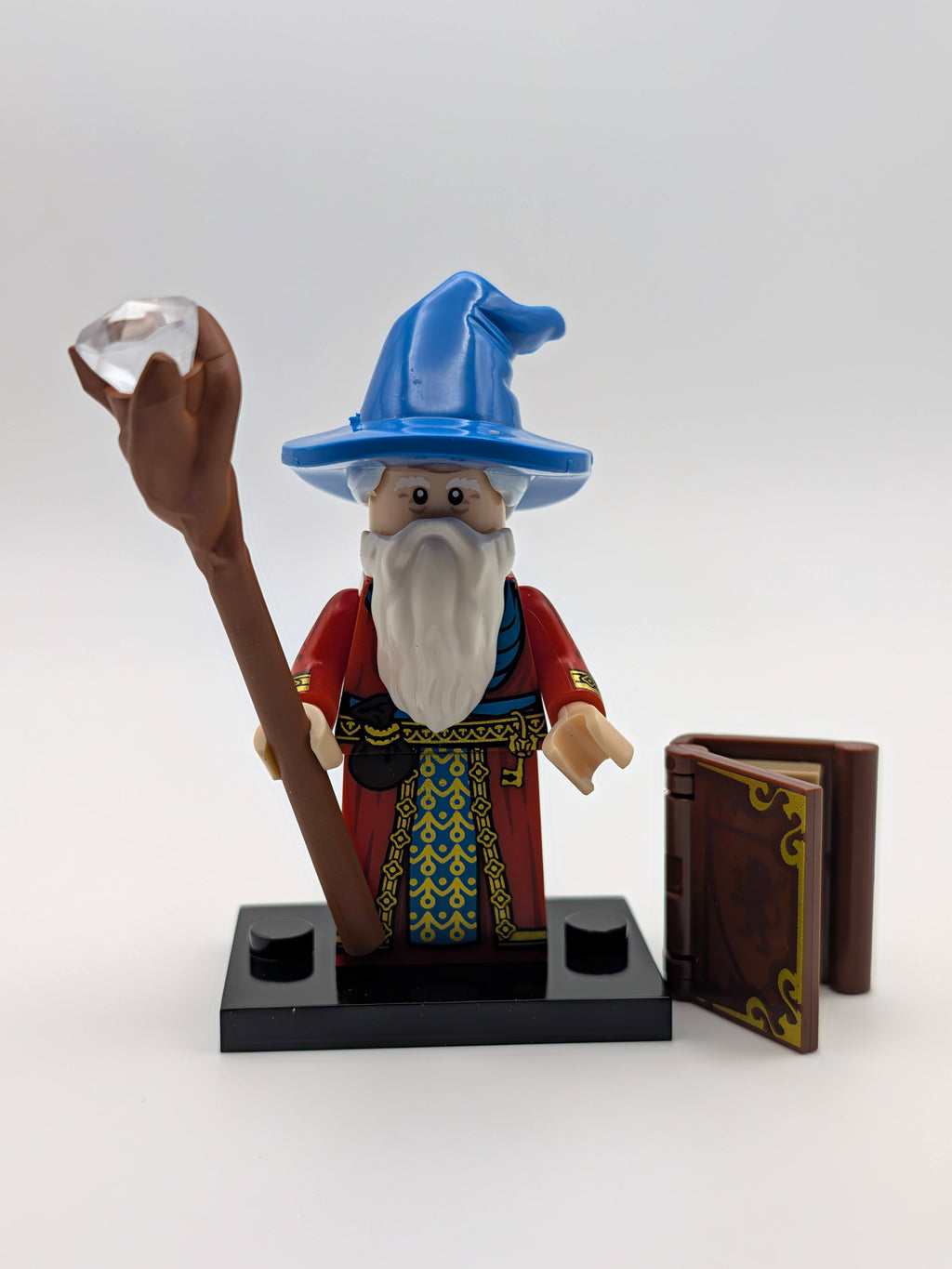 Mittelalter Magier - Klemmbaustein Custom Minifigur MOC