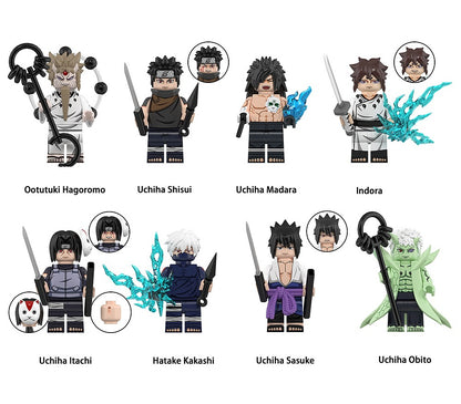 Naruto Charakter - Klemmbaustein Custom Minifigur MOC